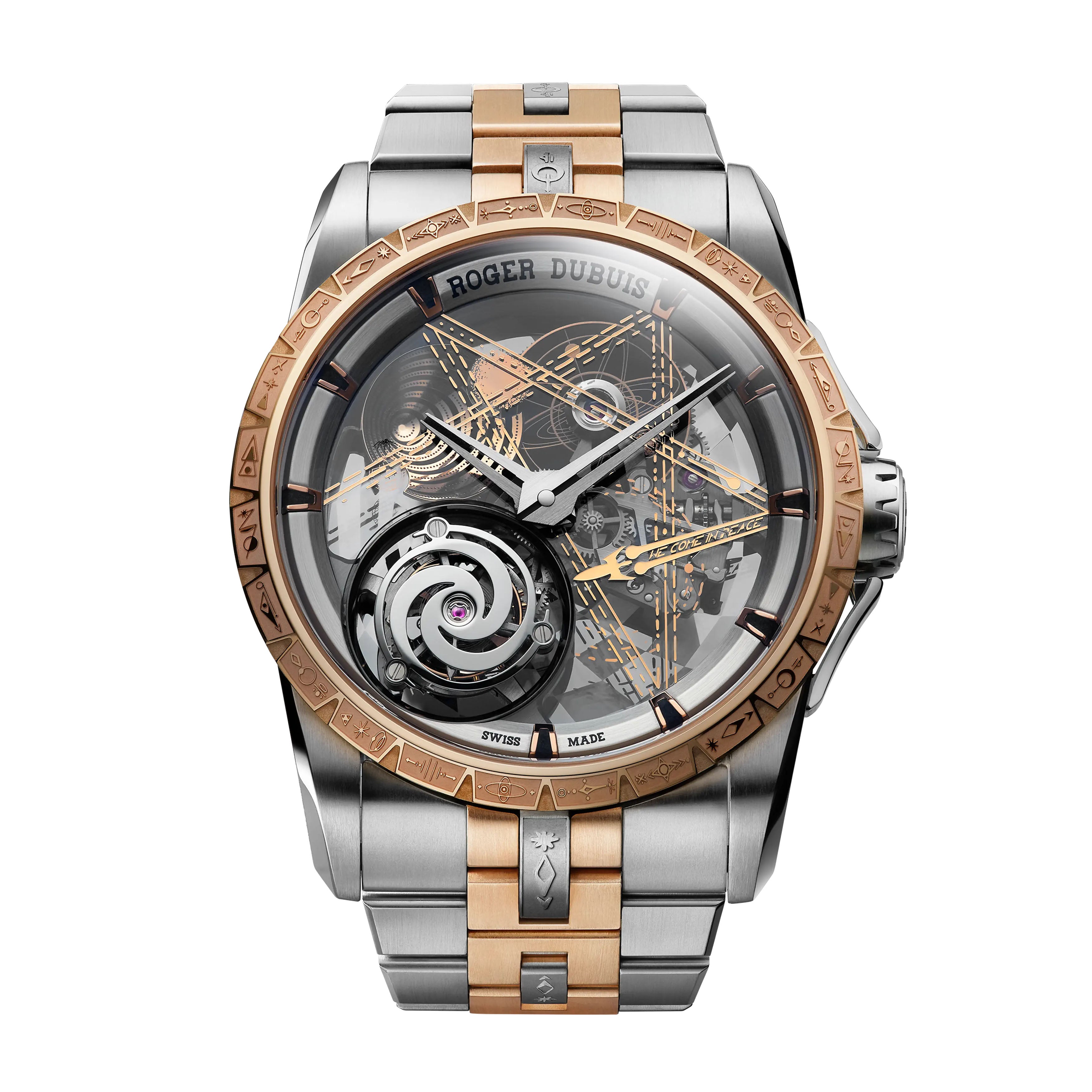 Roger Dubuis Excalibur Monotourbillon Dr Woo Episode III Watch, 42mm Skeleton Dial, DBEX1125