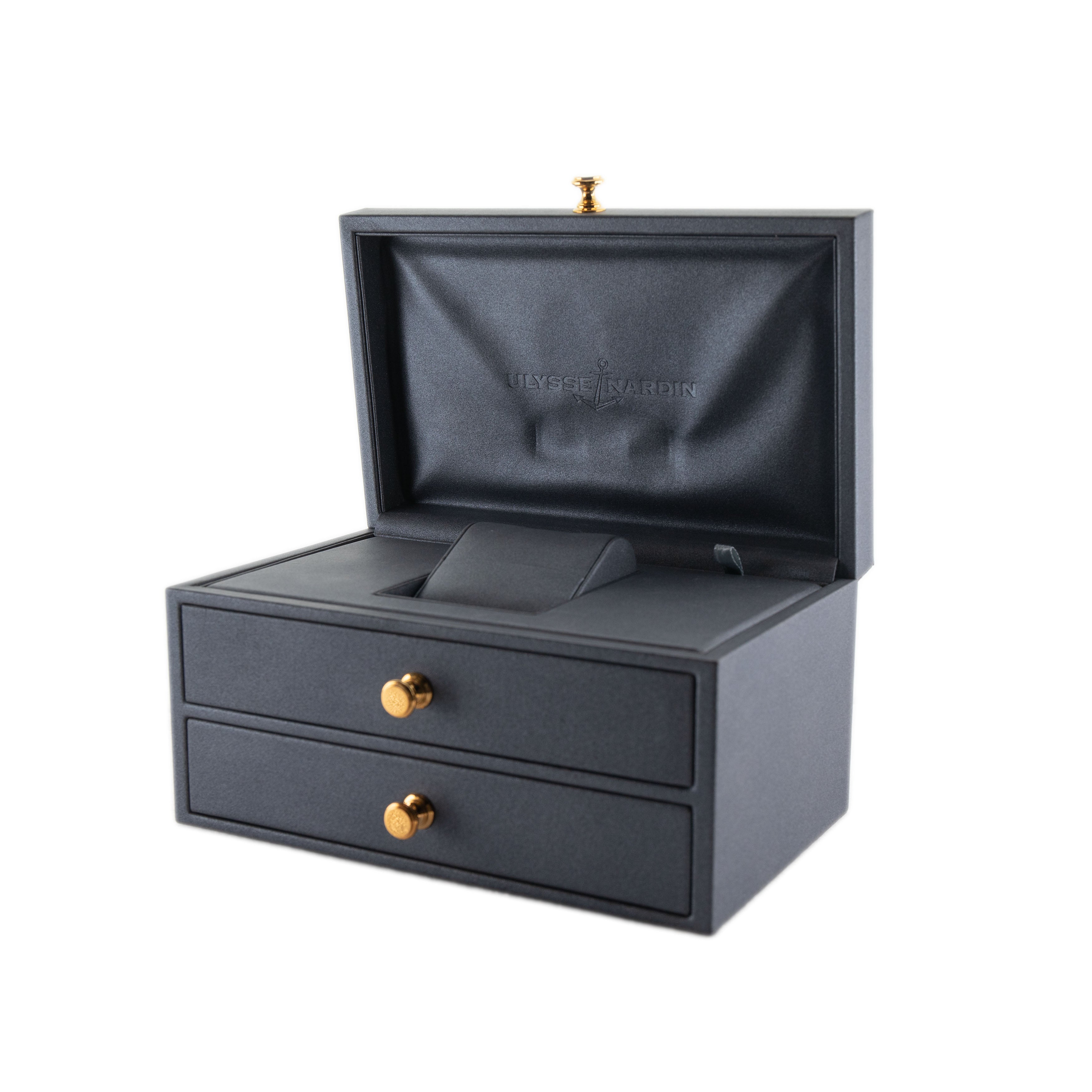 Ulysse Nardin Lady Diver Stainless Steel Black Dial 40mm 8103-101 Full Set