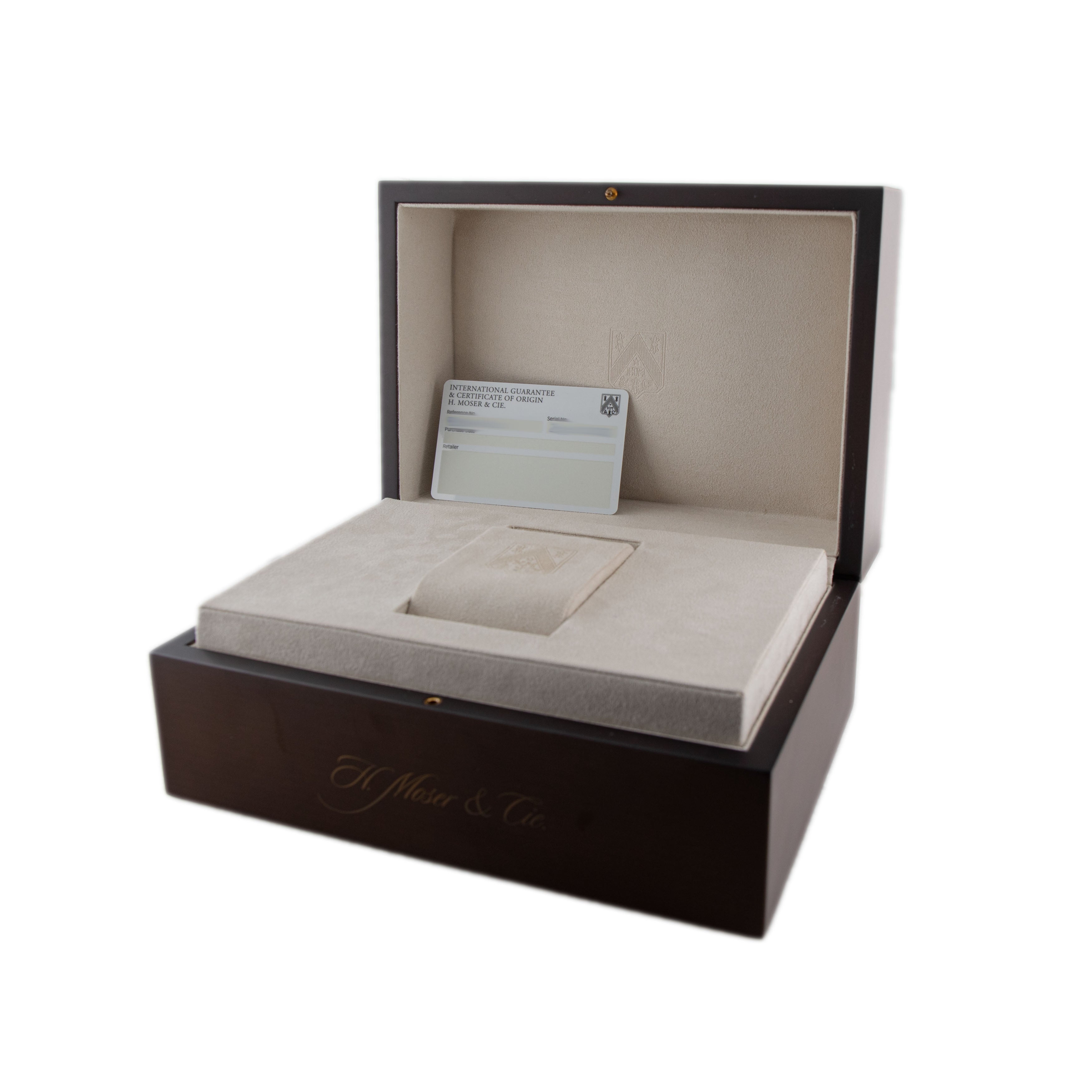 H. Moser & Cie. Heritage Tourbillon Stainless Steel Blue Dial 42mm 8804-1200 Full Set