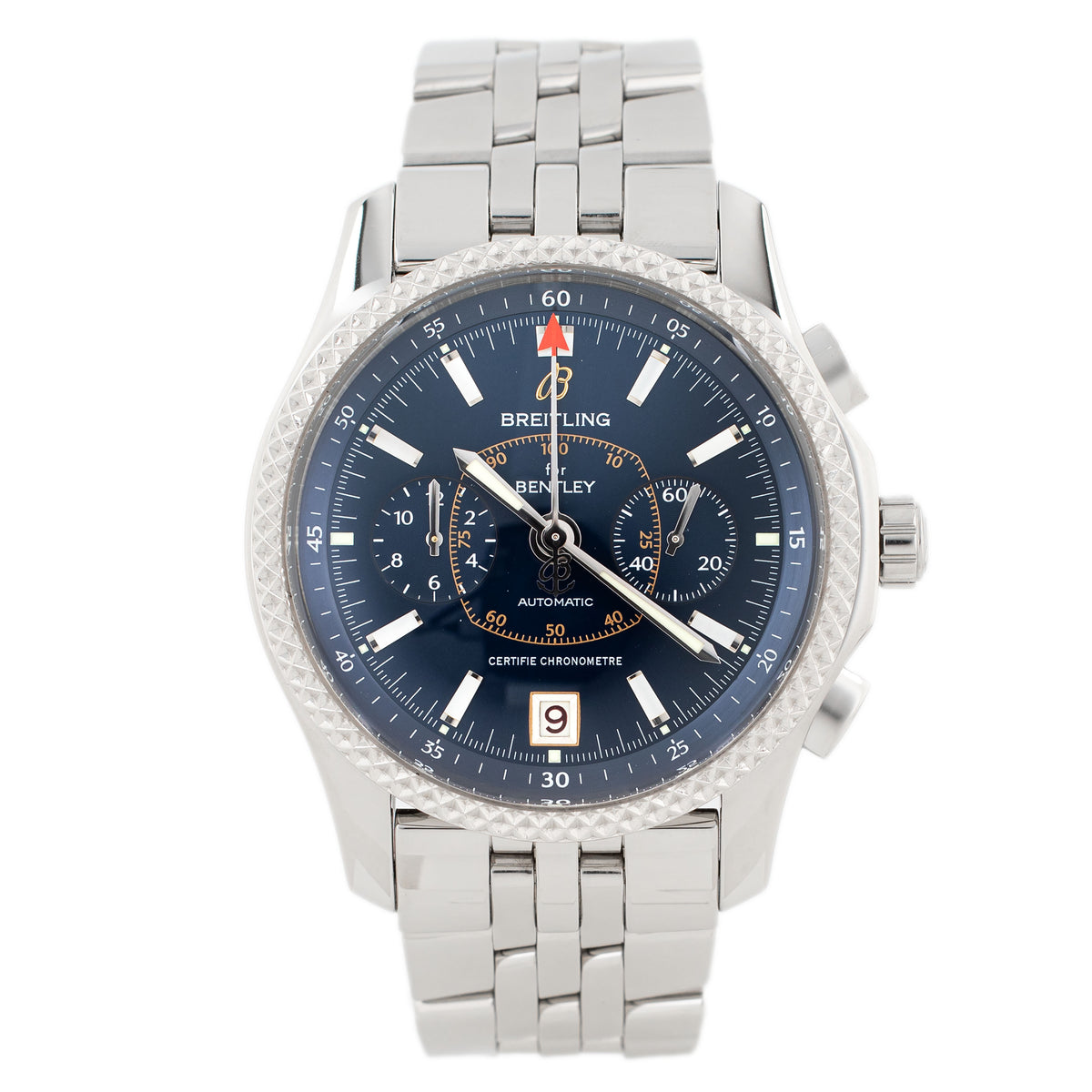 Breitling Bentley Mark VI Stainless Steel Blue Dial 42mm P2636212/C707