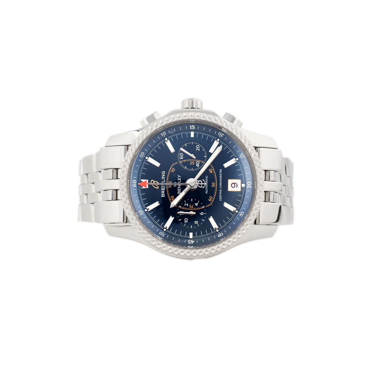 Breitling Bentley Mark VI Stainless Steel Blue Dial 42mm P2636212/C707