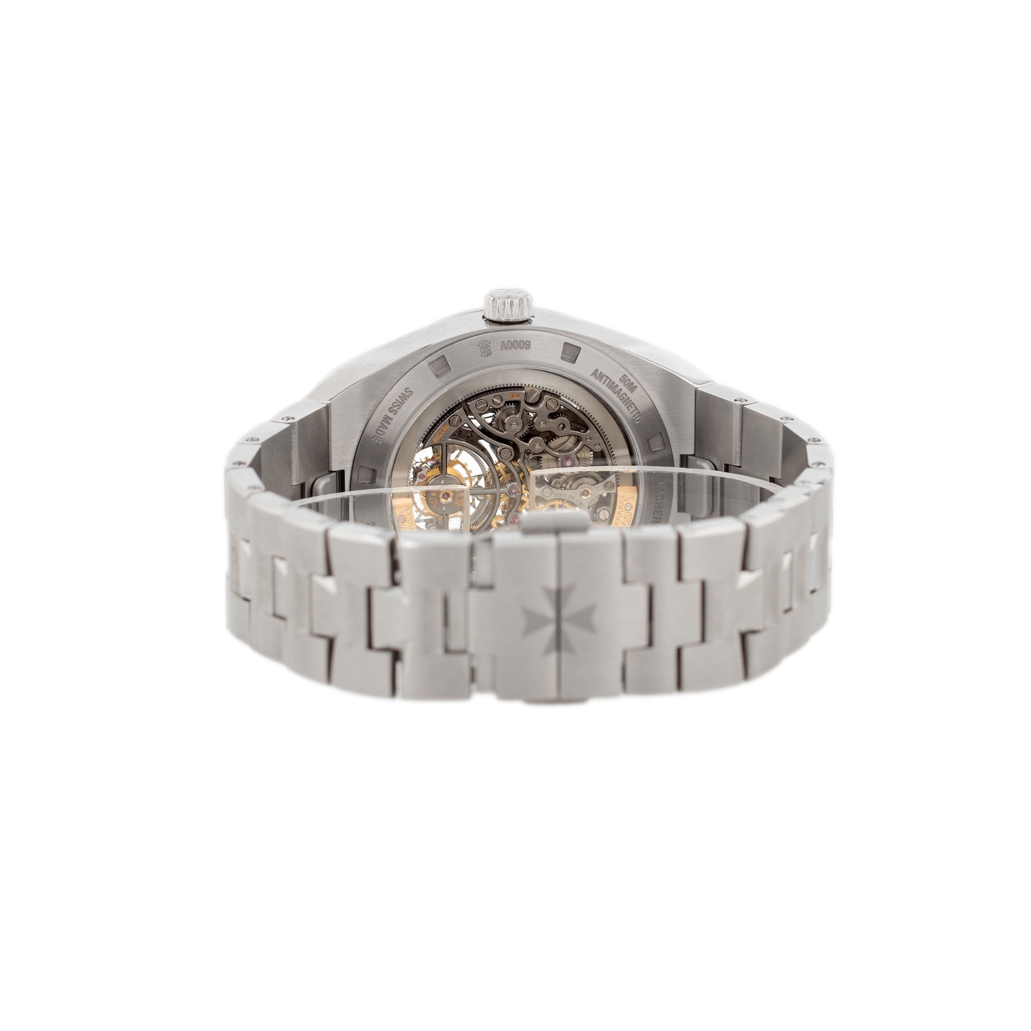 Vacheron Constantin Overseas Tourbillon Skeleton Titanium Skeleton Dial 42.5mm 6000V/210T-B935 Full Set