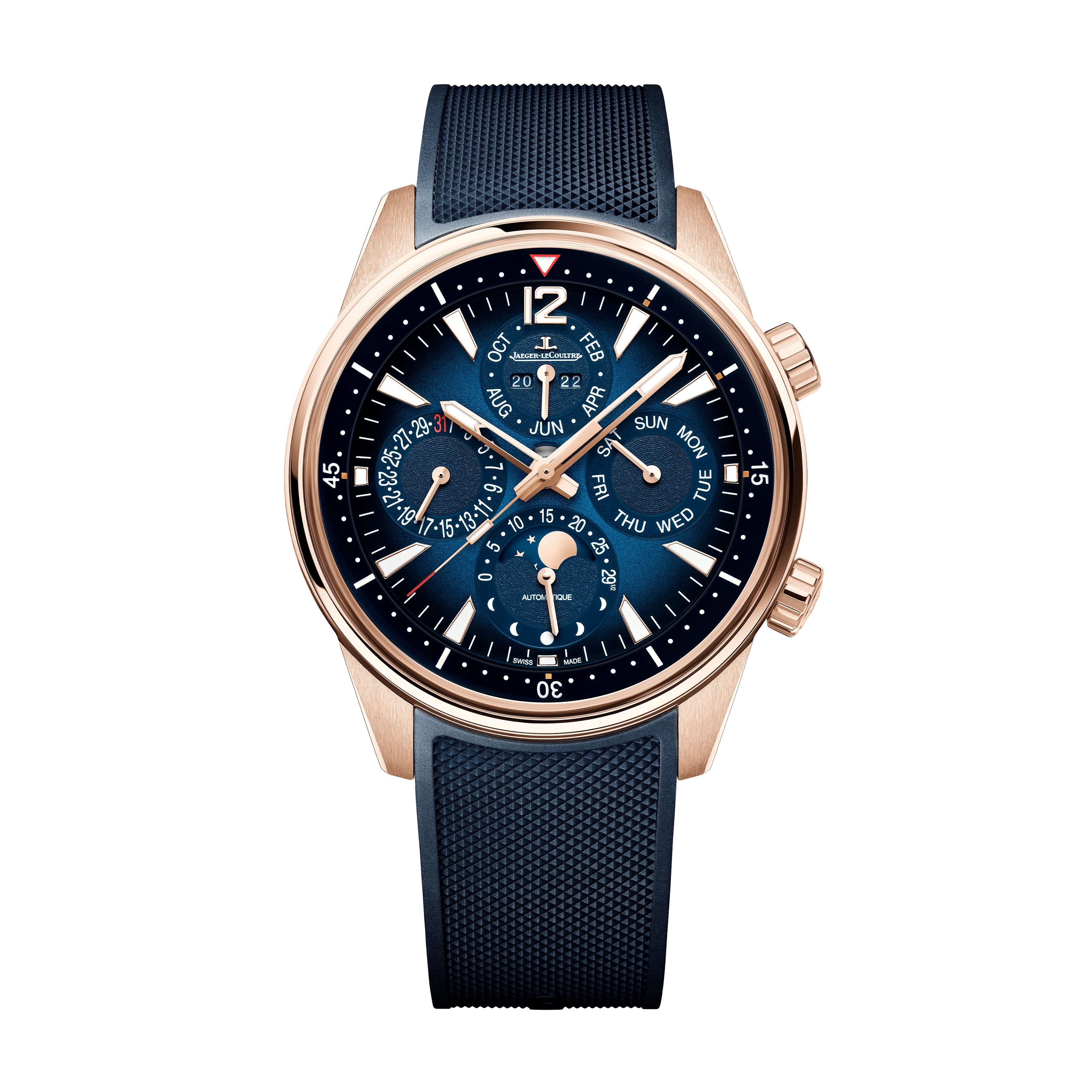 Jaeger-LeCoultre Polaris Perpetual Calendar Watch, 42mm Blue Dial, Q9082681
