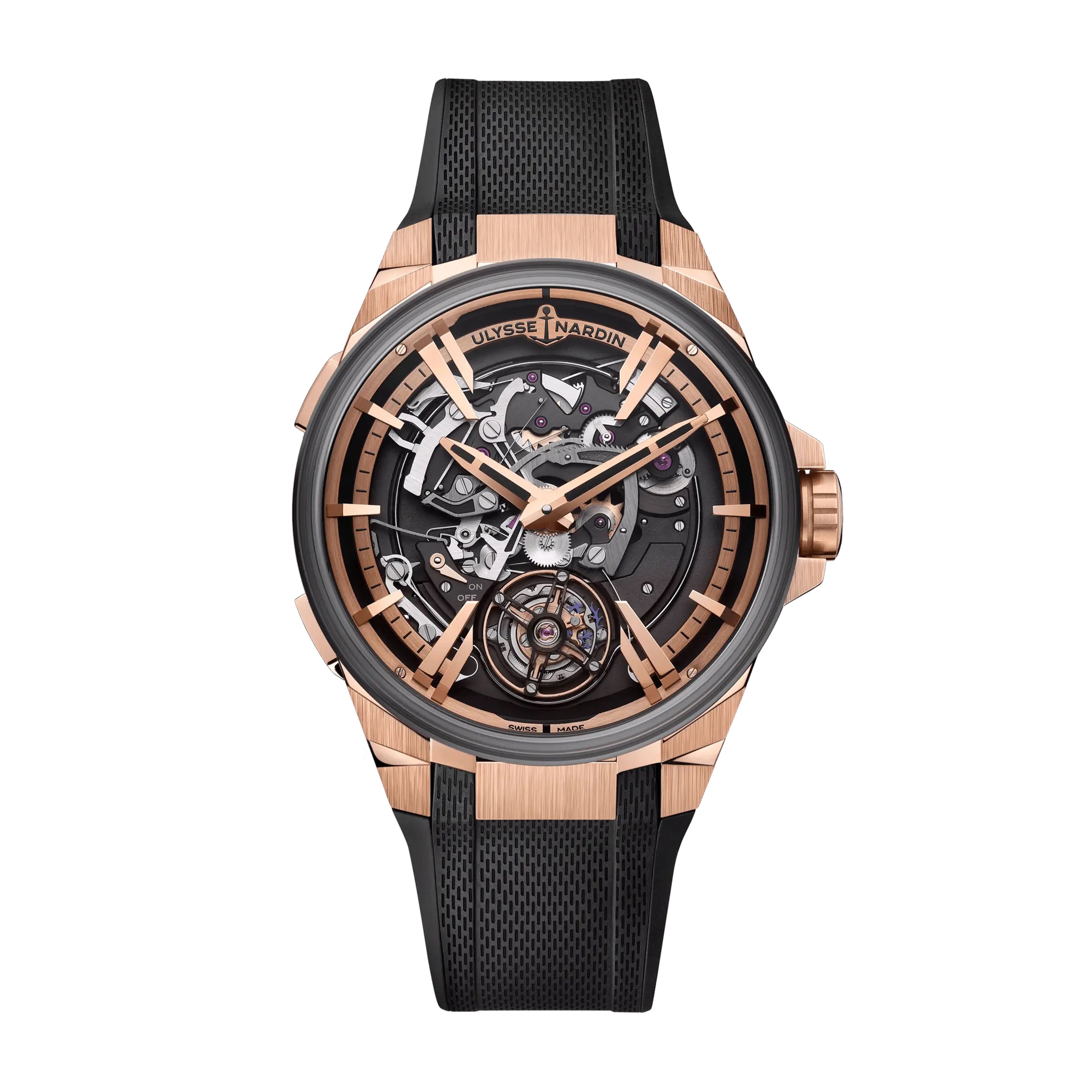Ulysse Nardin Blast Hourstriker Watch, 45mm Skeleton Dial, 6215-400-3A/02