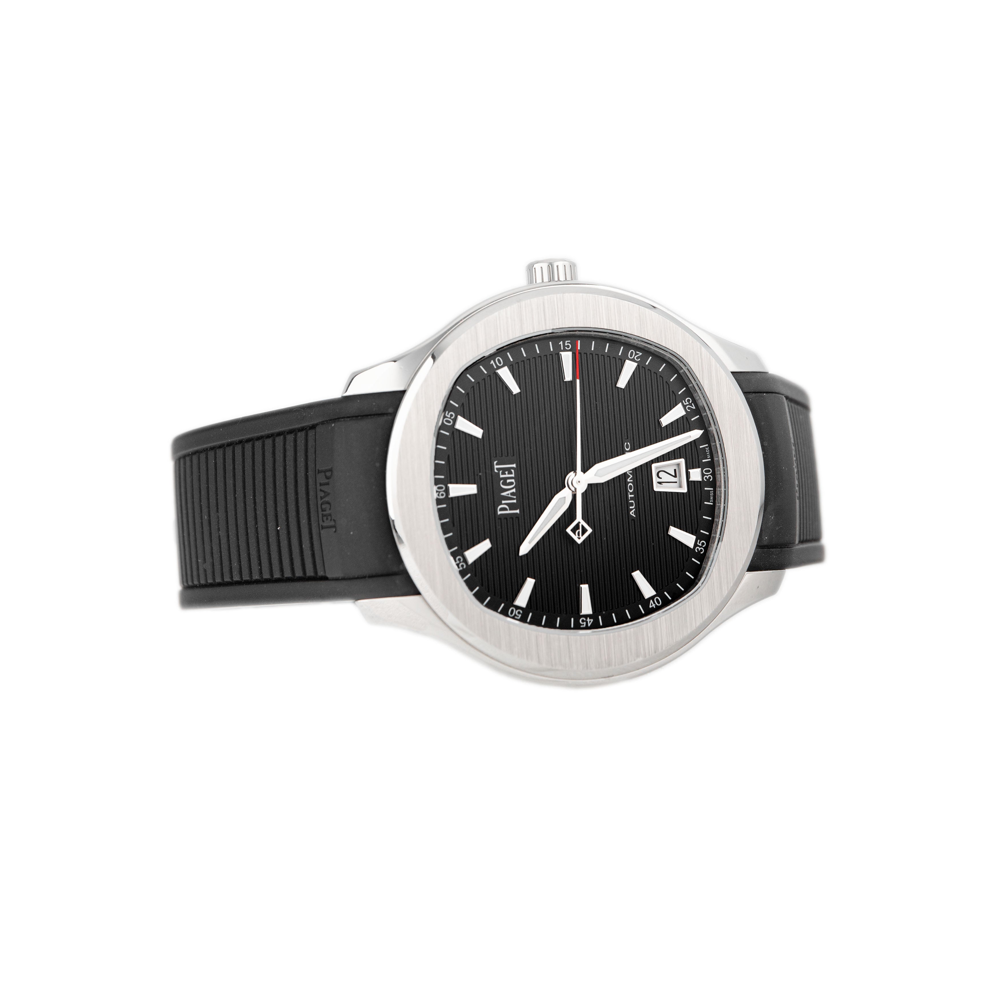 Piaget Polo Date Stainless Steel Black Dial 42mm G0A47014 Full Set