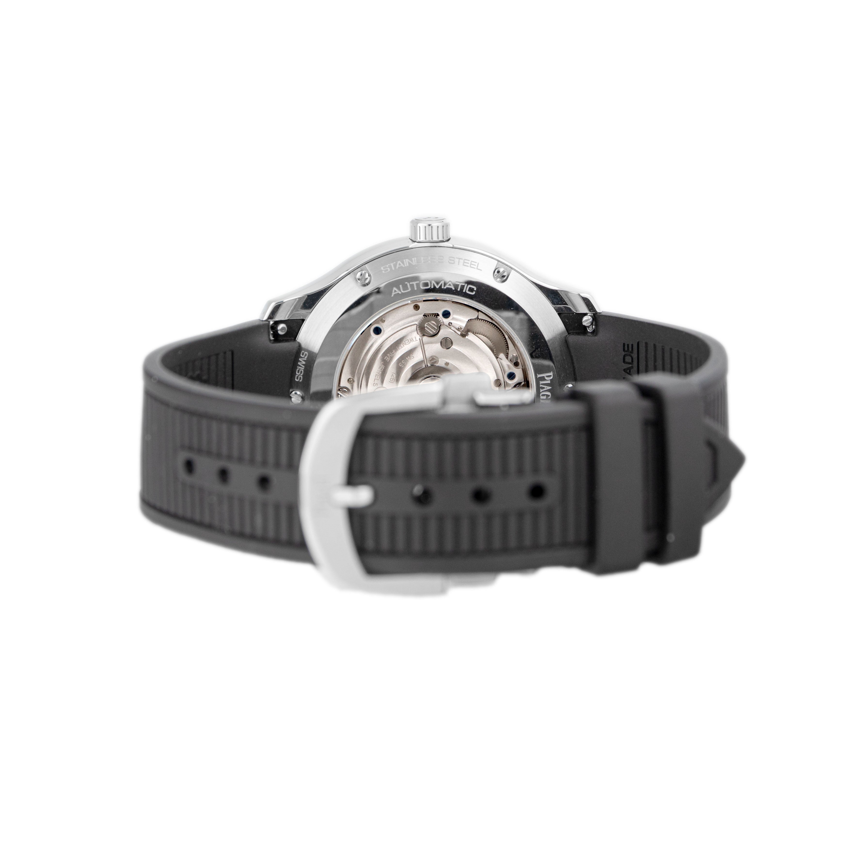 Piaget Polo Date Stainless Steel Black Dial 42mm G0A47014 Full Set