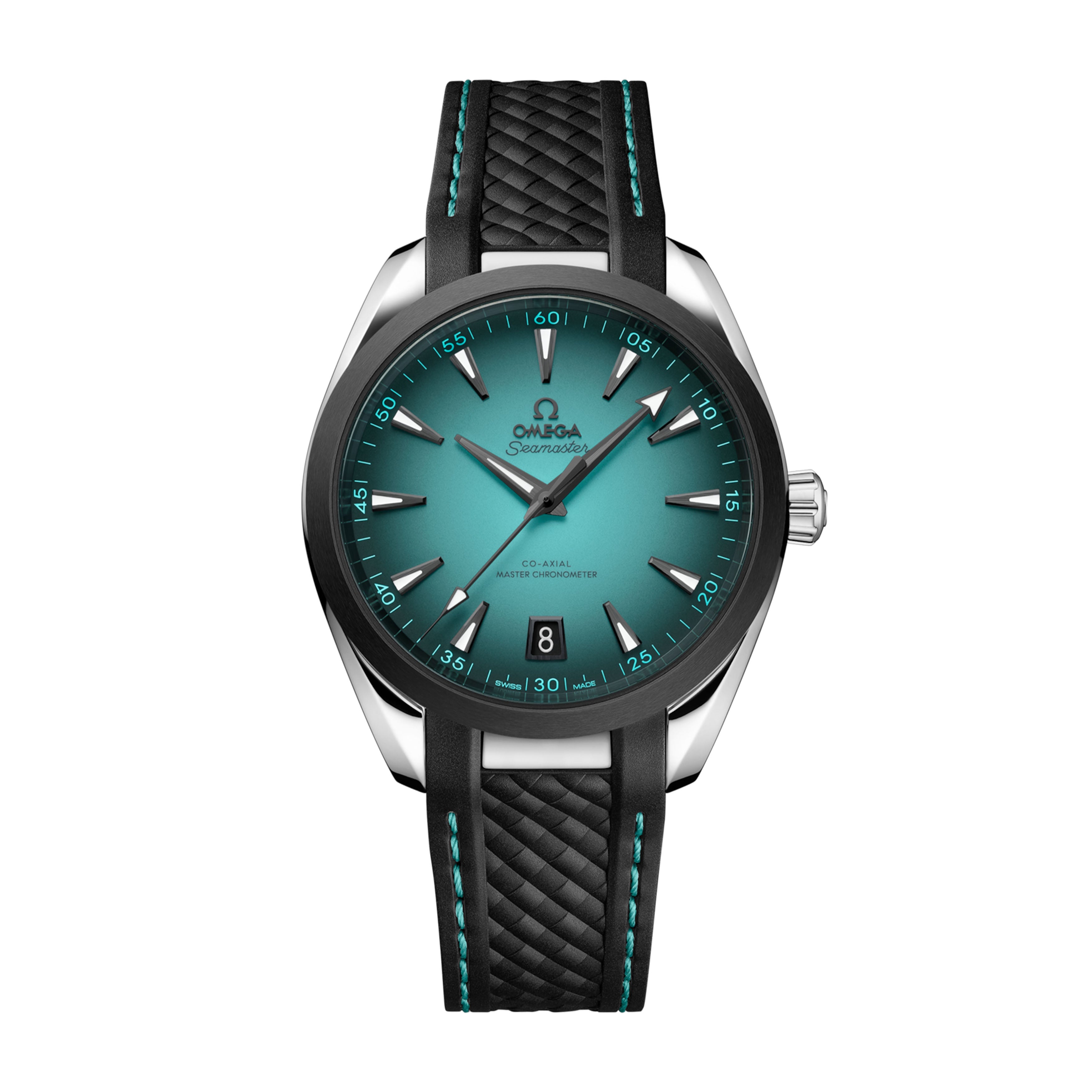 Omega Seamaster Aqua Terra 150m Watch, 41mm turquoise Dial, 220.32.41.21.03.001