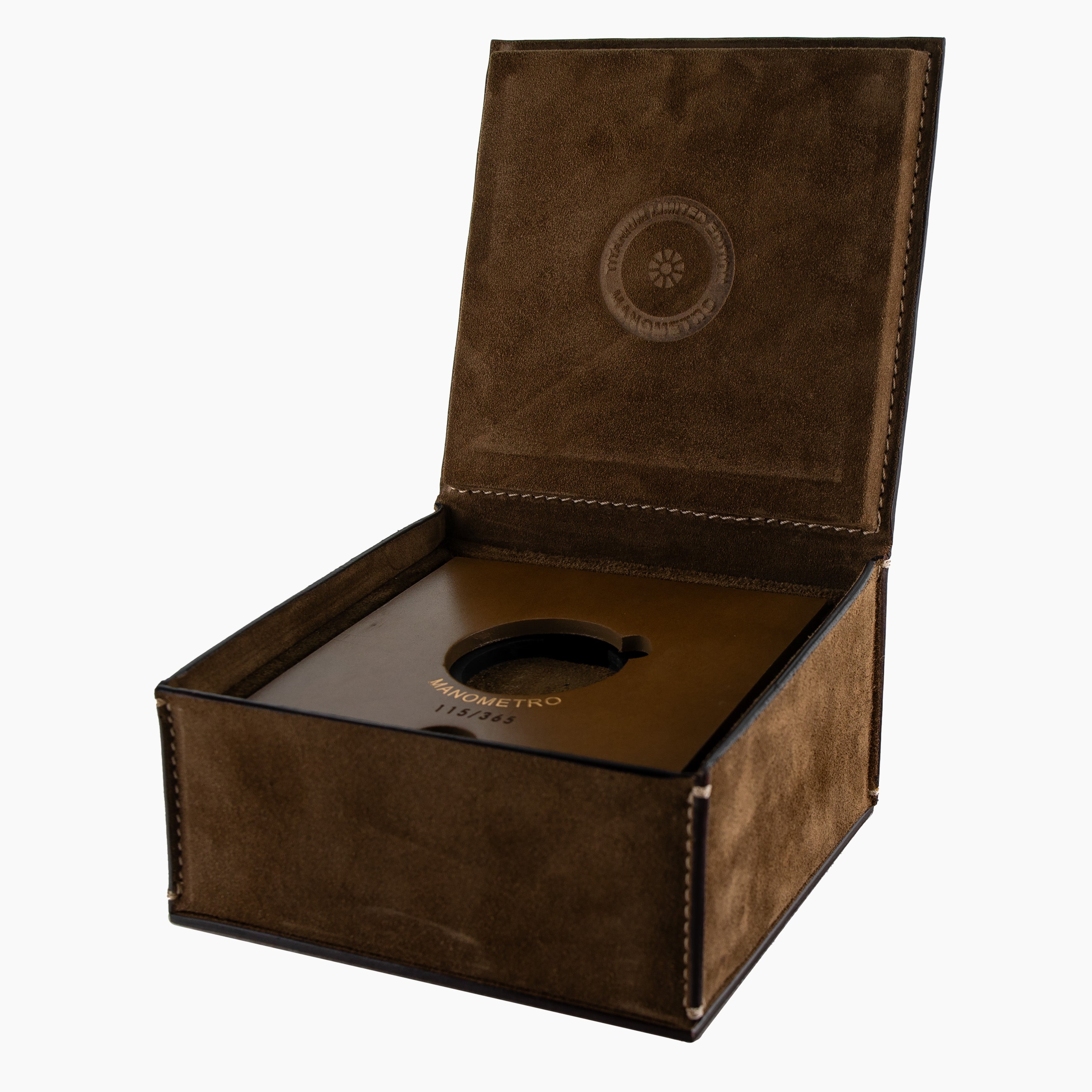 Giuliano Mazzuoli Manometro Titanium Limited Edition Titanium Cream Dial 45mm Full Set