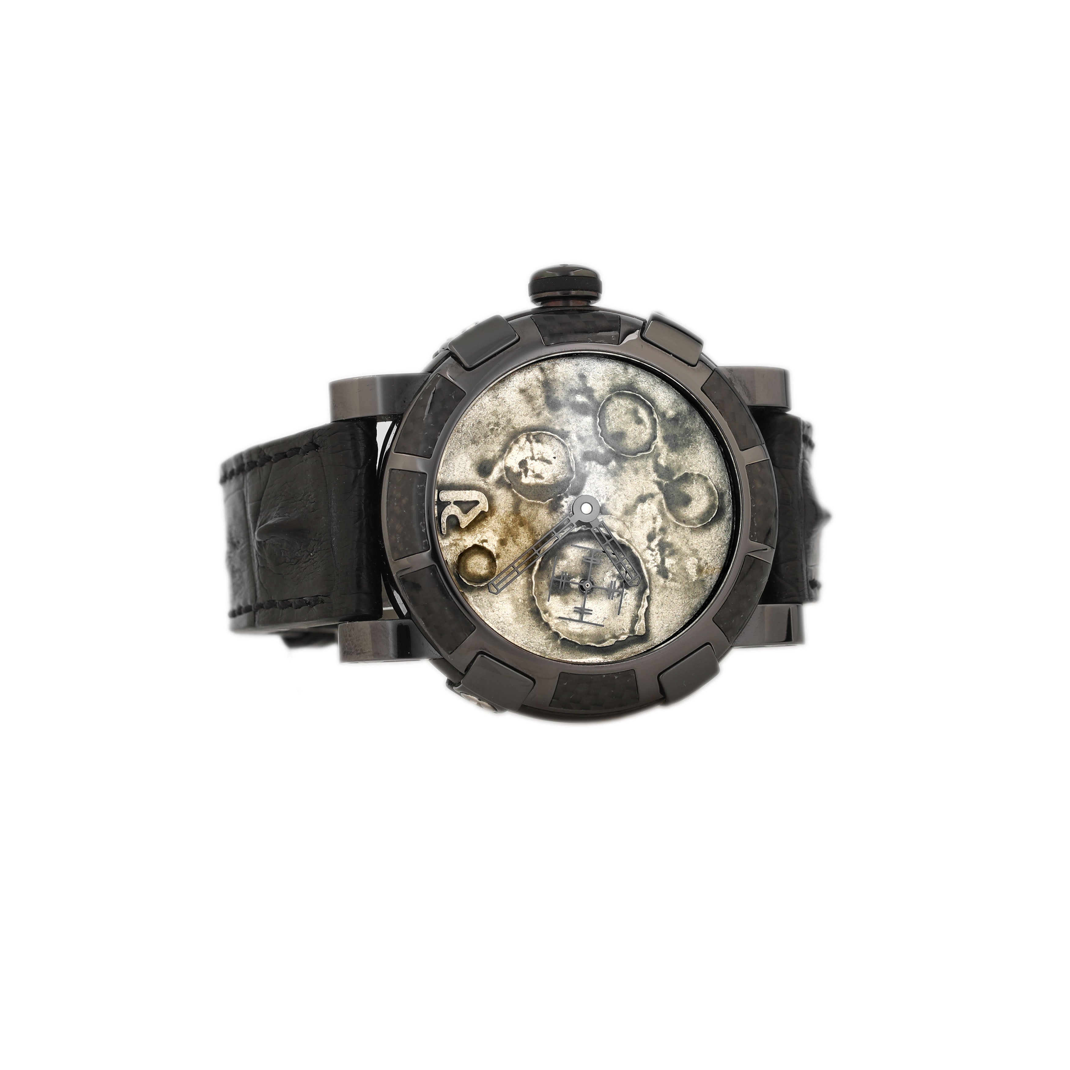 Romain Jerome Moon Dust Stainless Steel Silver Dial 46mm MG.FB.BBBB.00 Full Set