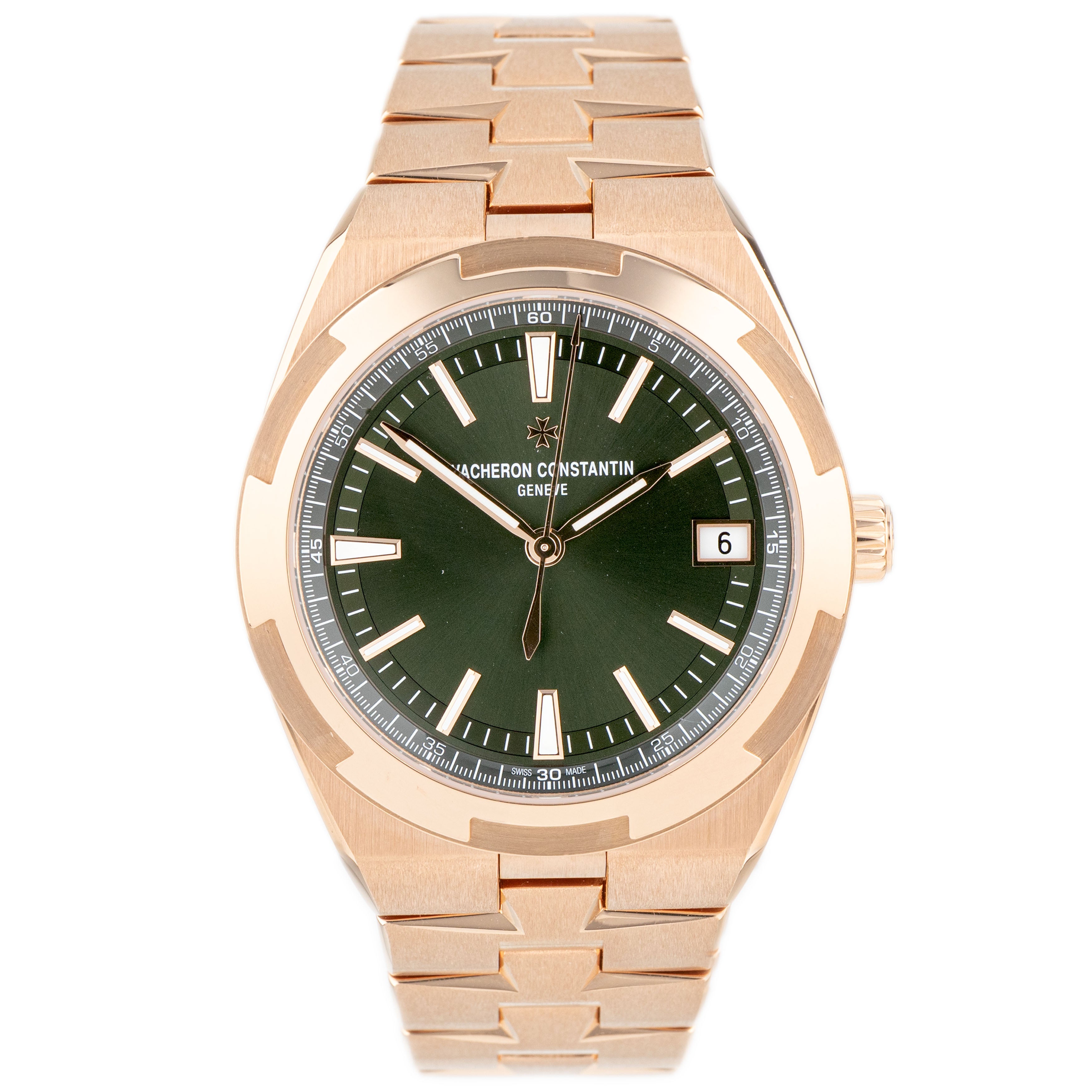 Vacheron Constantin Overseas Rose Gold Green Dial 41mm 4520V/210R-B967 Full Set
