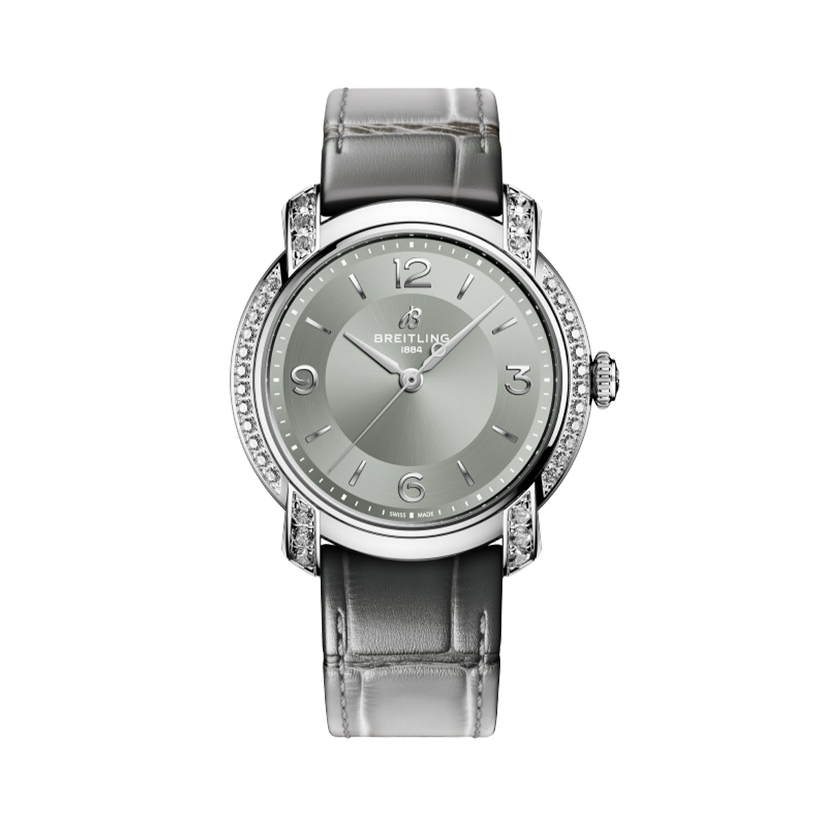 Breitling Lady Premier Automatic 36 Watch, 36mm gray Dial, A10310671M1P1