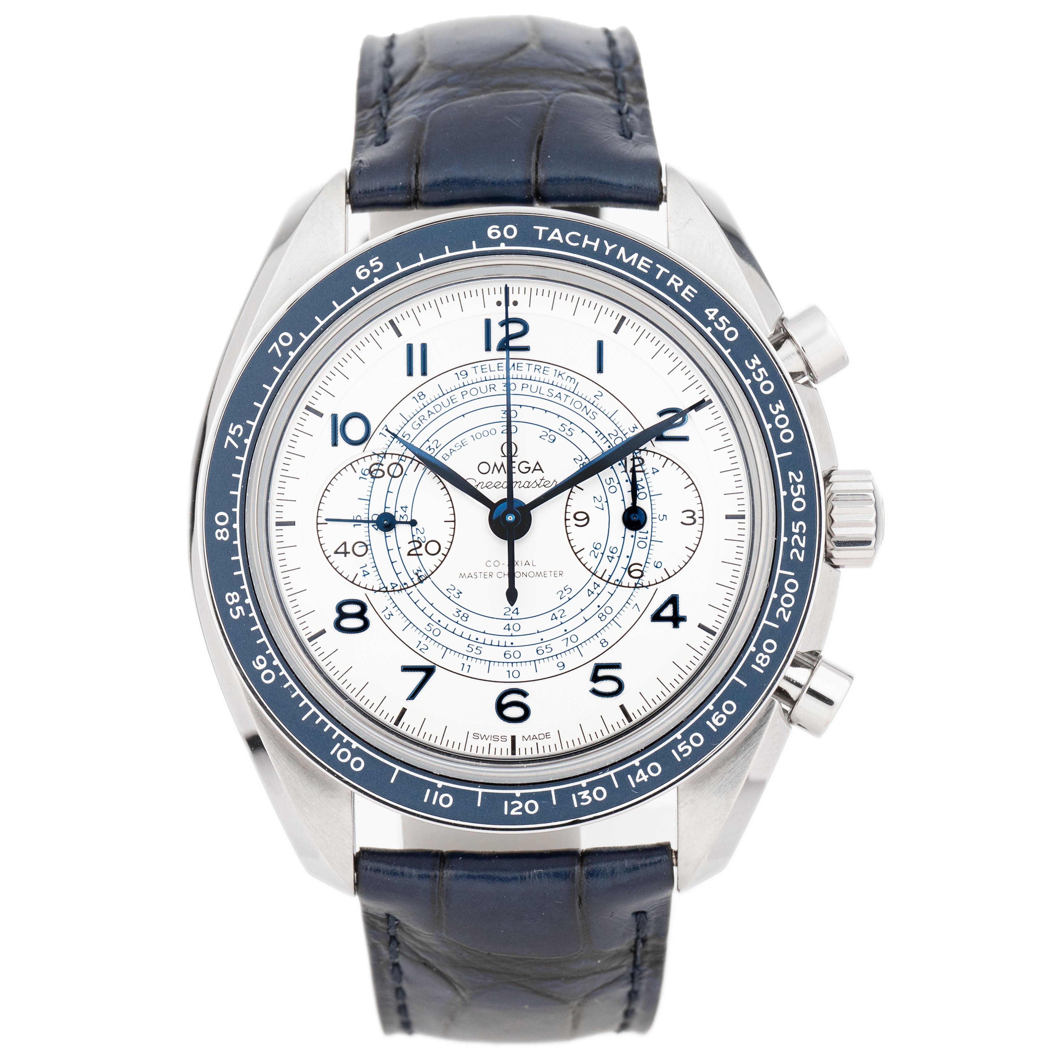 Omega Speedmaster Chronoscope Stainless Steel Silver Dial 43mm 329.33.43.51.02.001