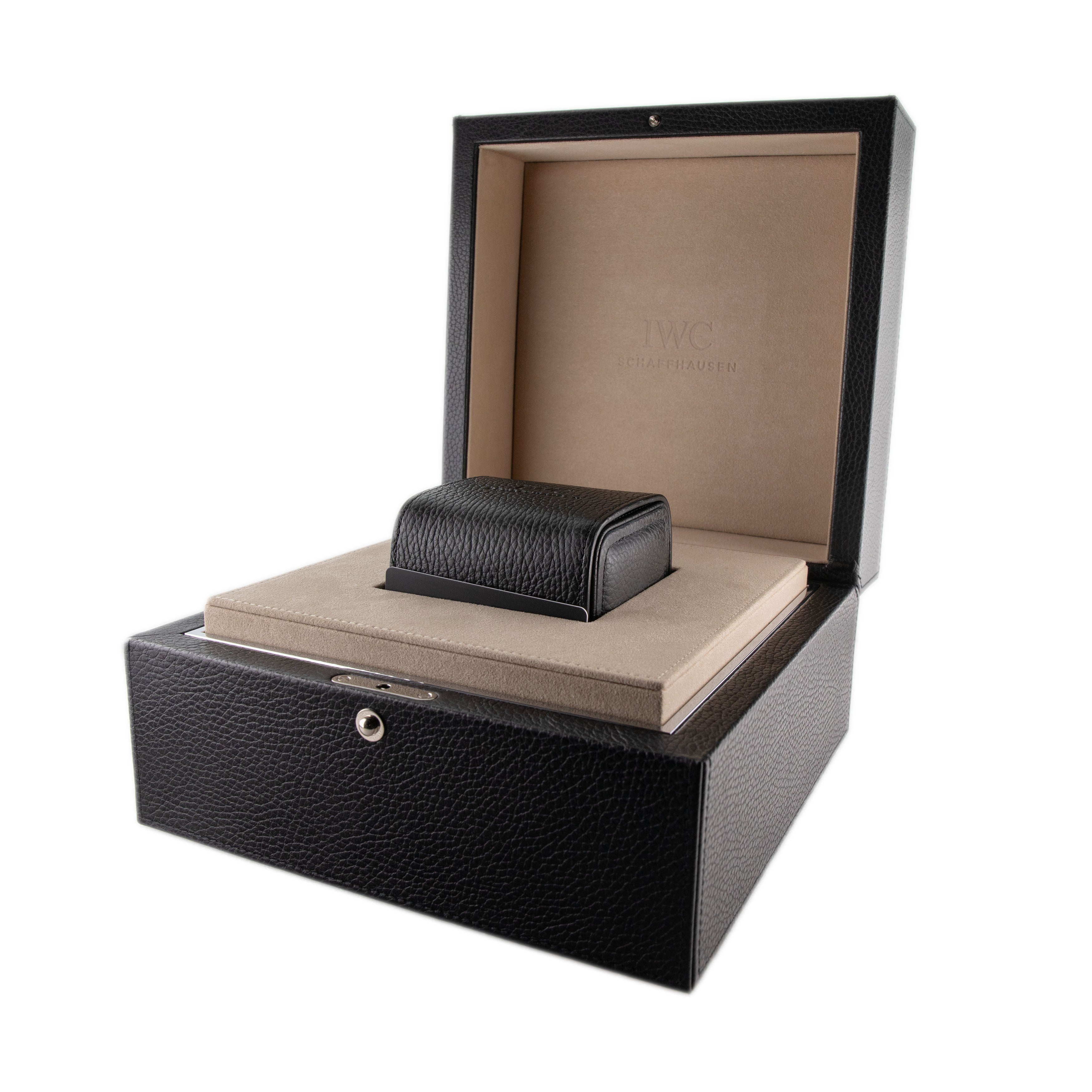 IWC Portugieser Perpetual Calendar Platinum Silver Dial 44.2mm IW503406 Full Set