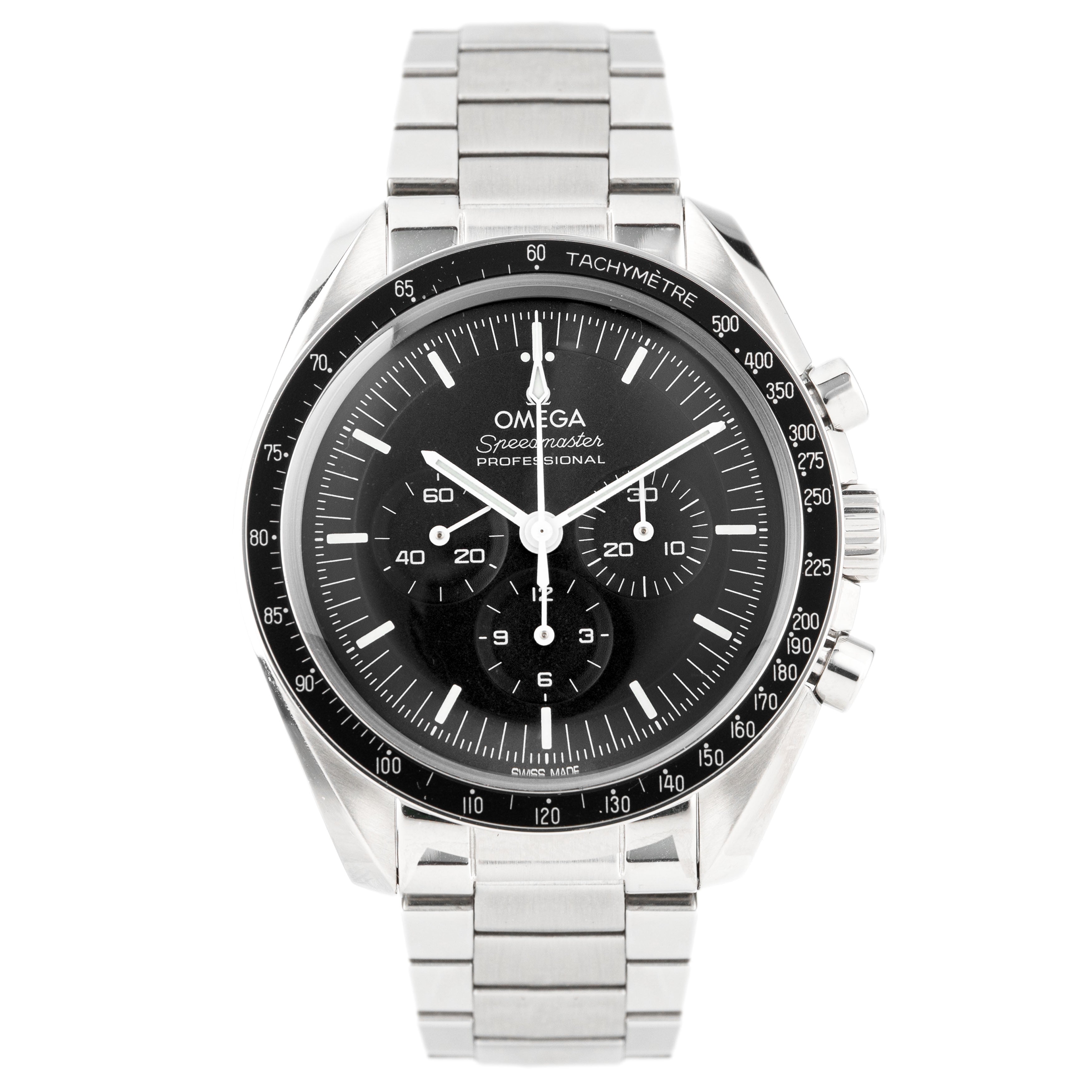 Omega Speedmaster Moonwatch Professional Stainless Steel Black Dial 42mm 310.32.42.50.01.001 Full Set
