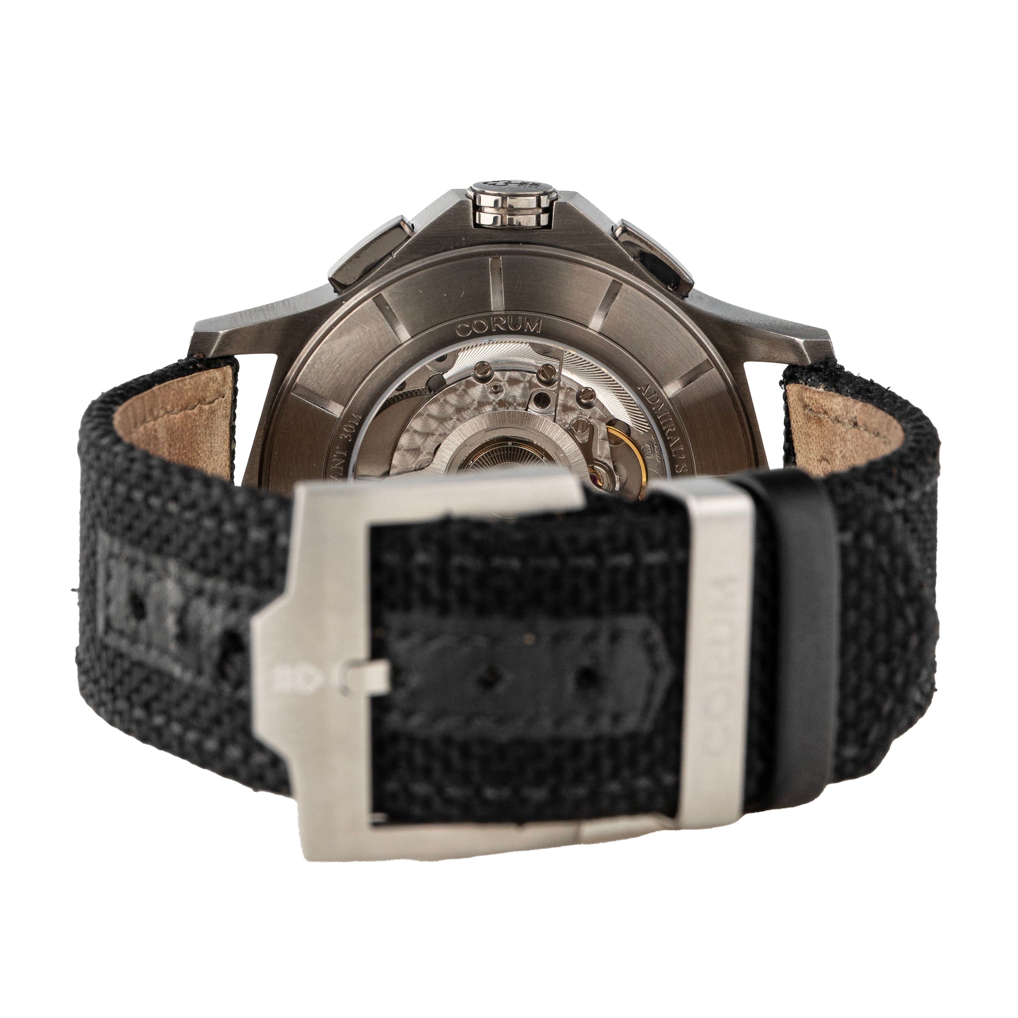 Corum Admiral's Cup Legend Stainless Steel Beige Dial 42mm 984.102.98-0603-AC13 Full Set