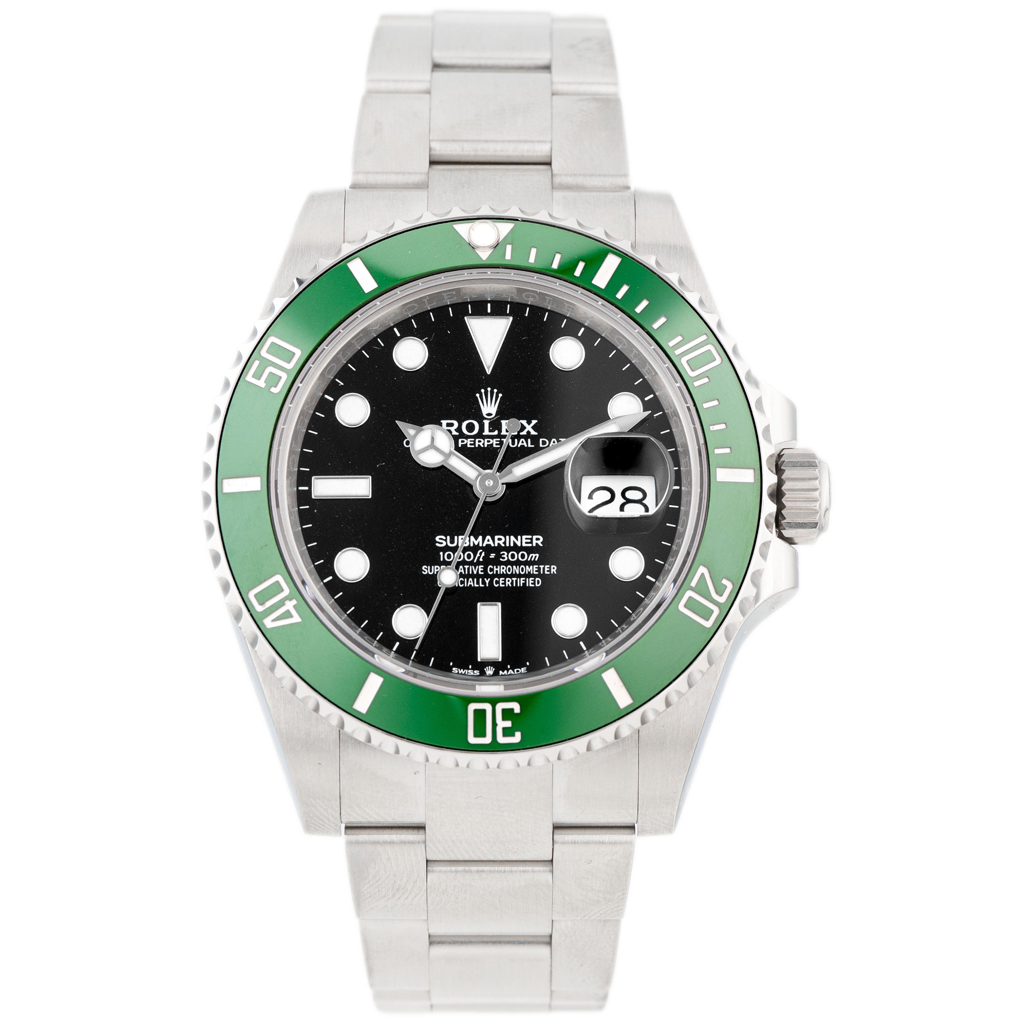 Rolex Submariner Date Stainless Steel Black Dial 41mm 126610LV Full Set