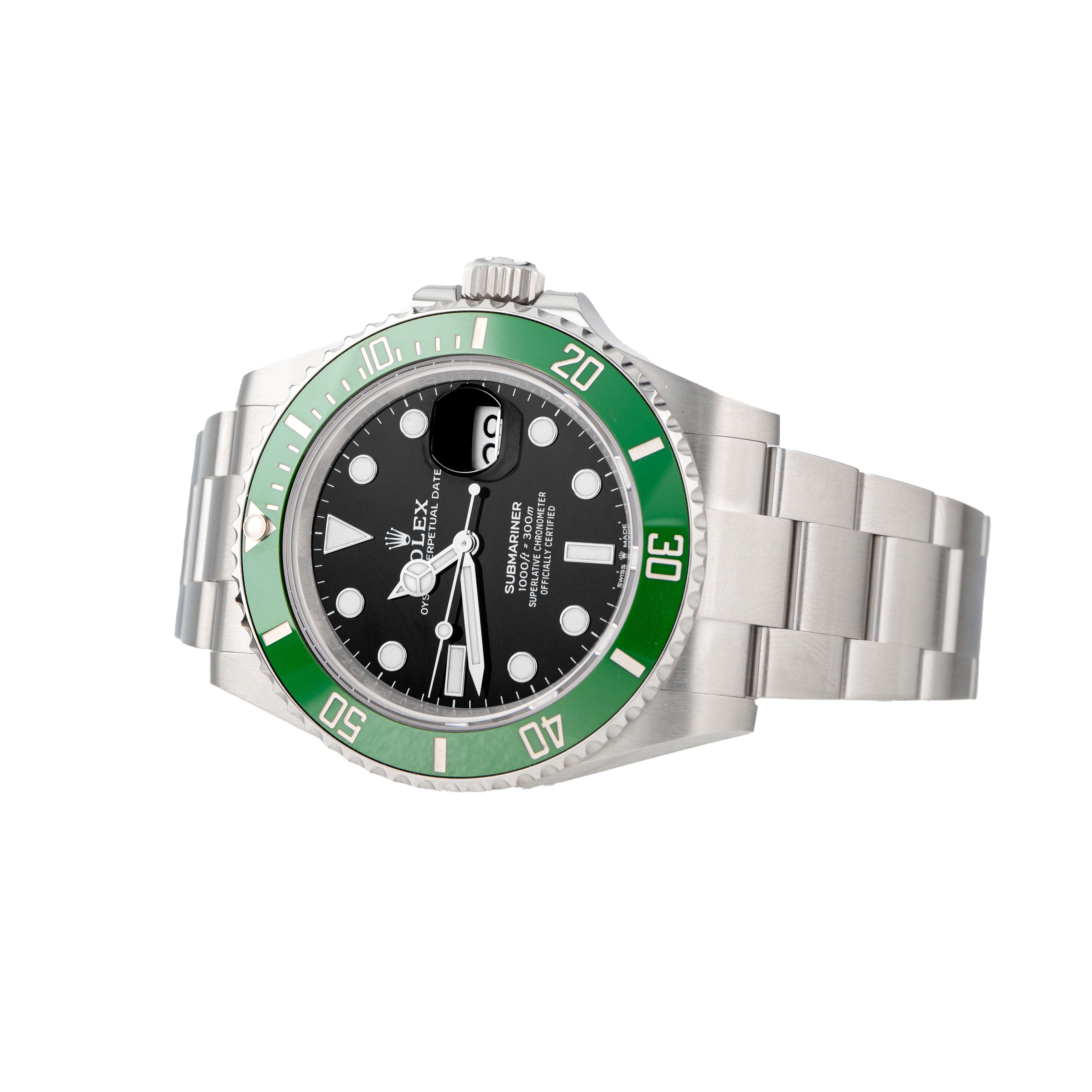 Rolex Submariner Date Stainless Steel Black Dial 41mm 126610LV Full Set