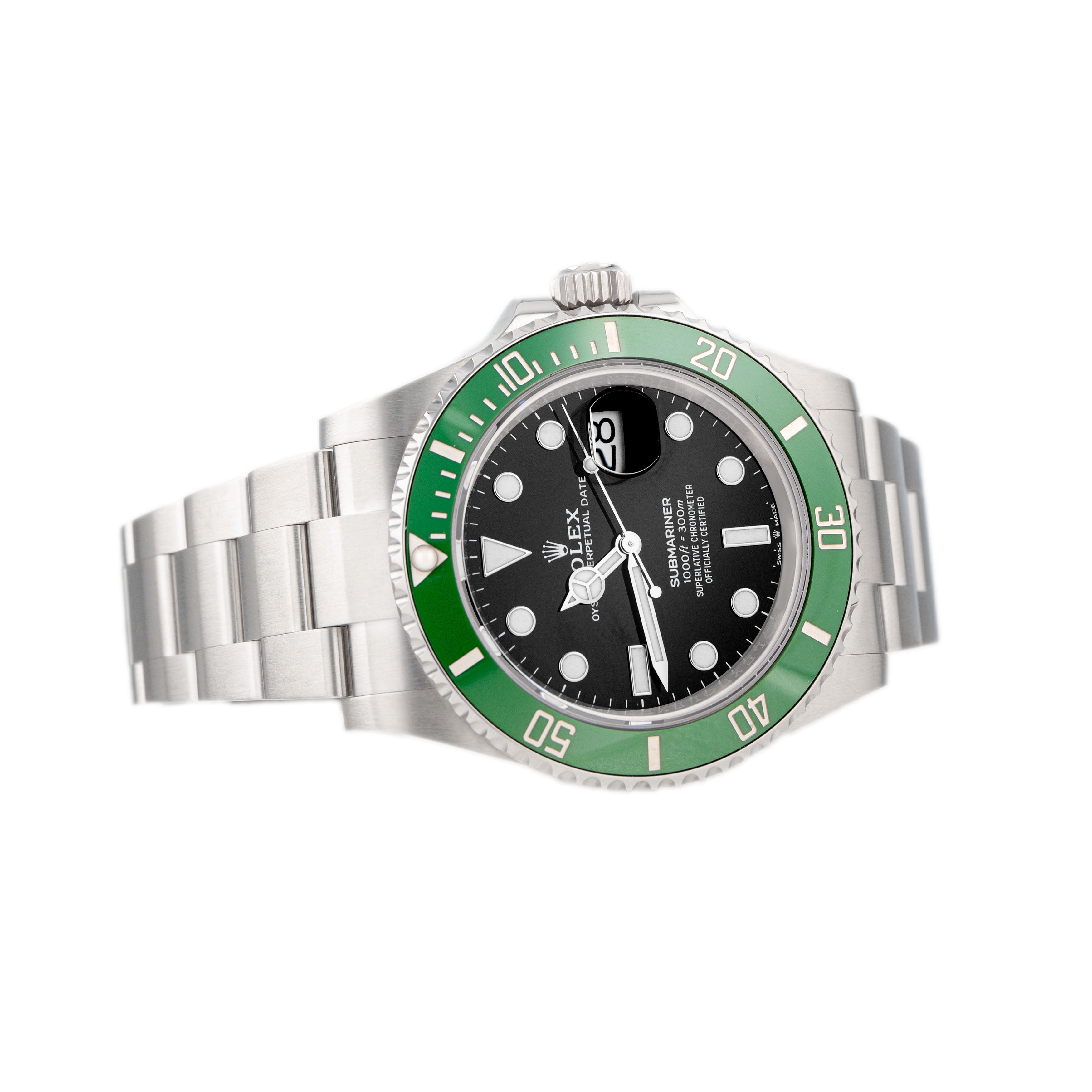 Rolex Submariner Date Stainless Steel Black Dial 41mm 126610LV Full Set