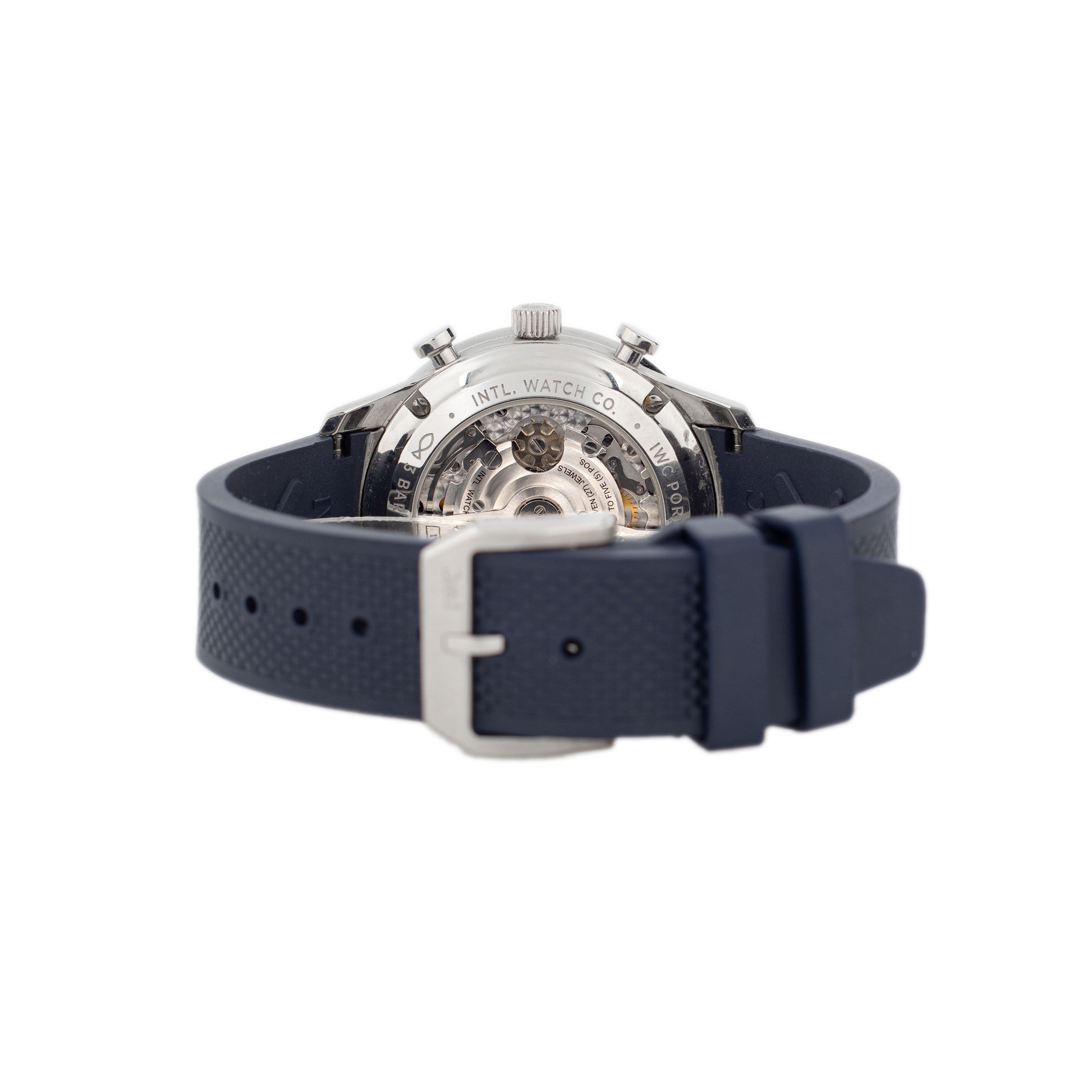 IWC Portugieser Chronograph Stainless Steel White Dial 41mm IW371620 Full Set