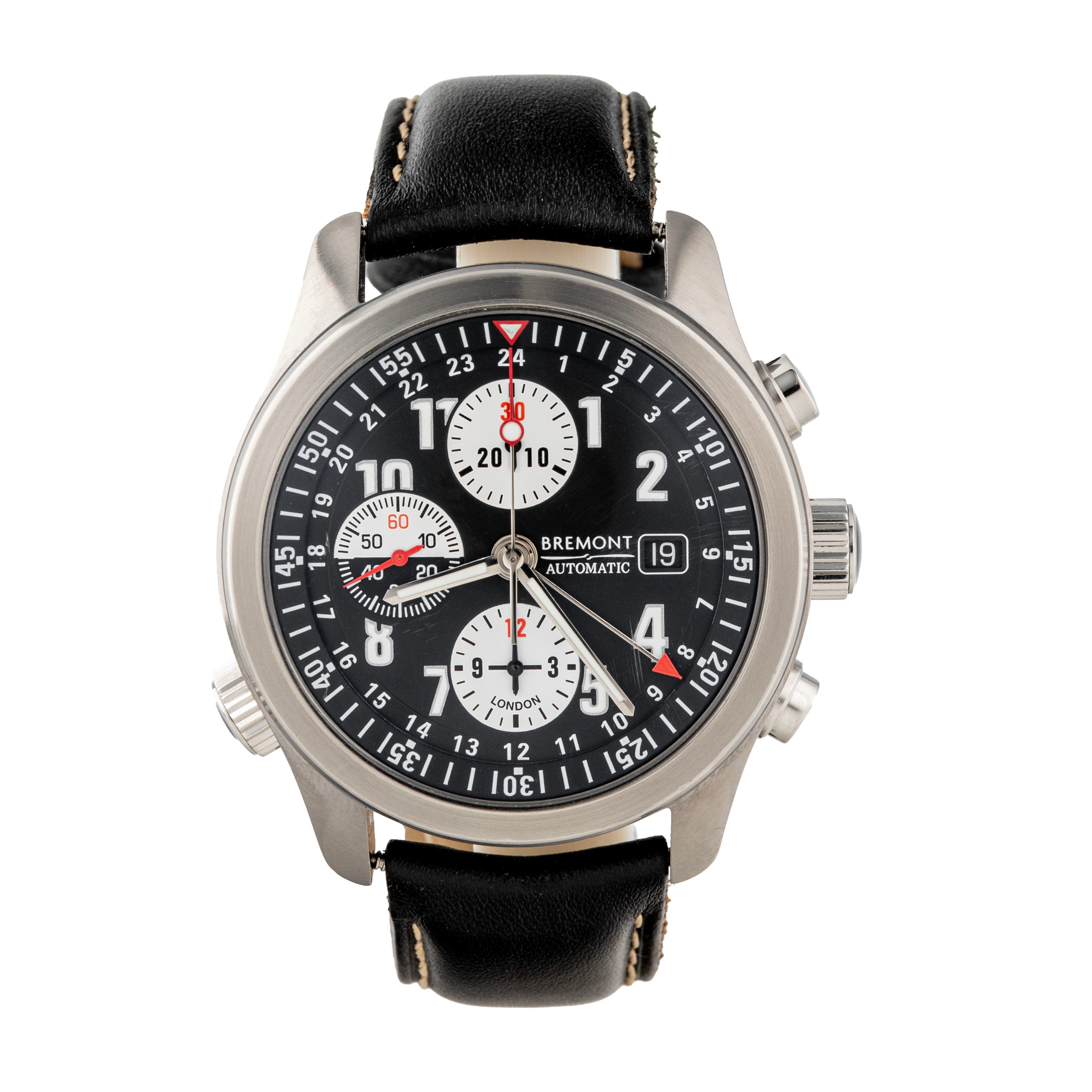 Bremont ALT1-Z Zulu Stainless Steel Black Dial 43mm ALT1-Z/BK Full Set