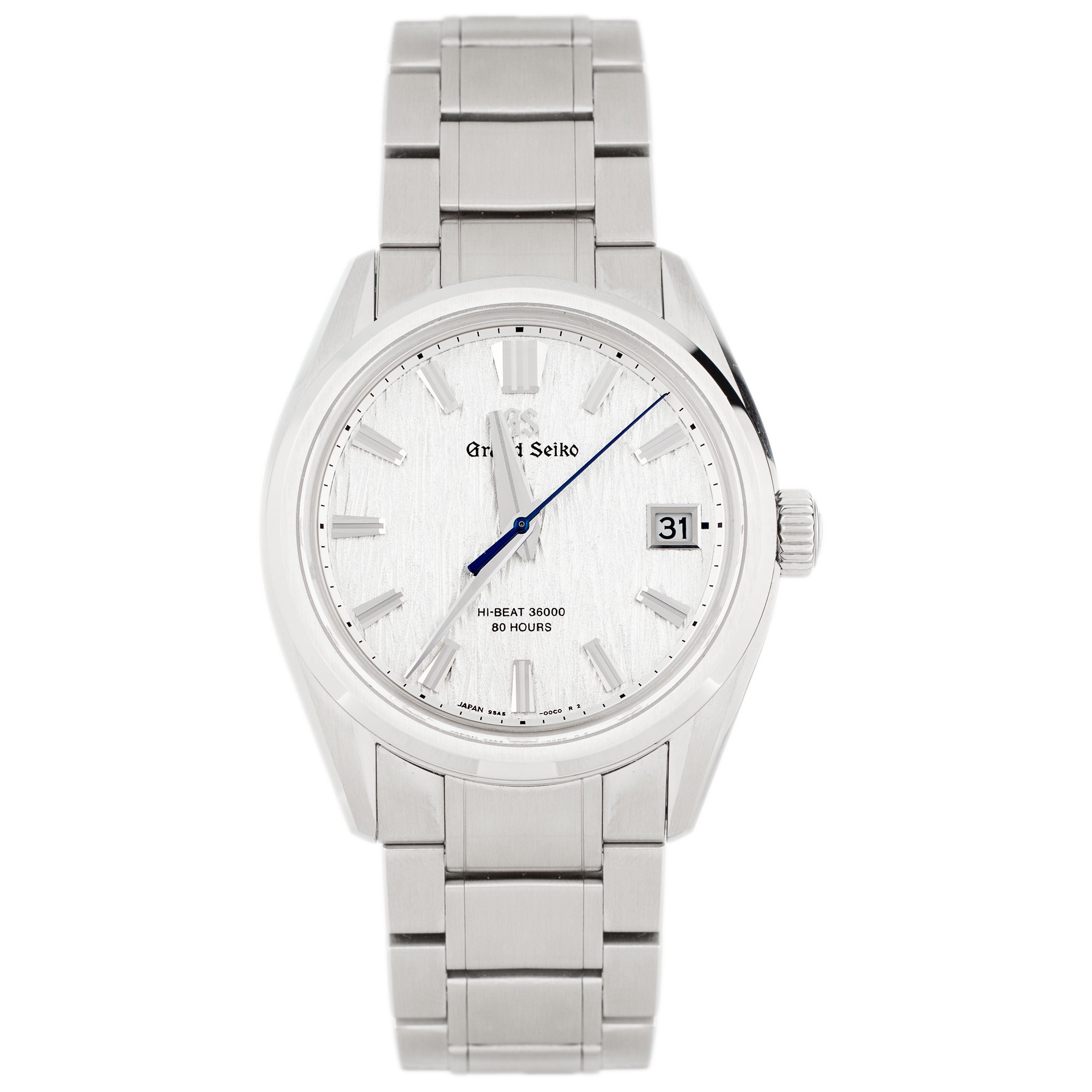 Grand Seiko Evolution 9 White Birch Stainless Steel White Dial 40mm SLGH005 Full Set