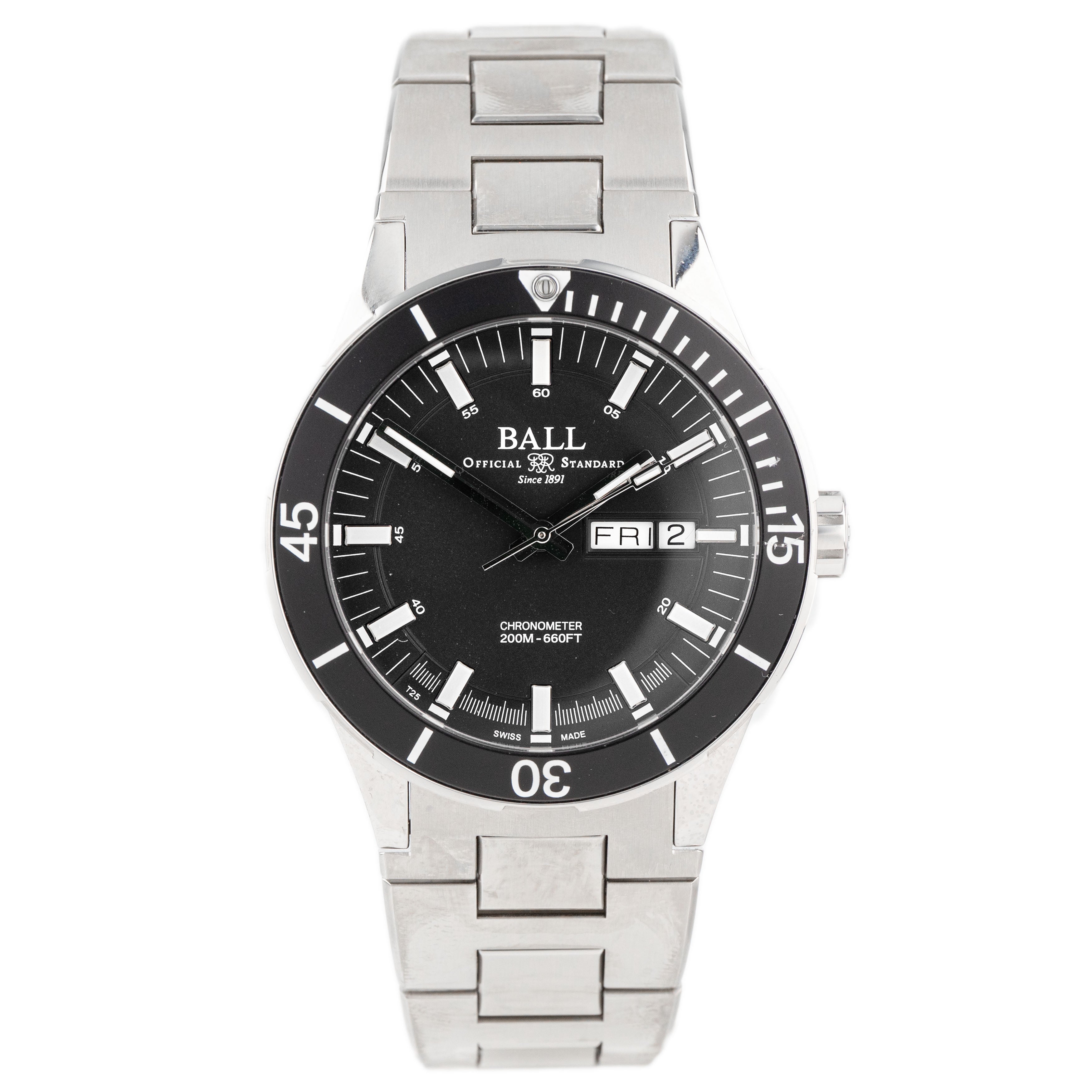 Ball Roadmaster Challenger 18 Stainless Steel Blue Dial 40mm DM3050B-S1CJ-BE Full Set