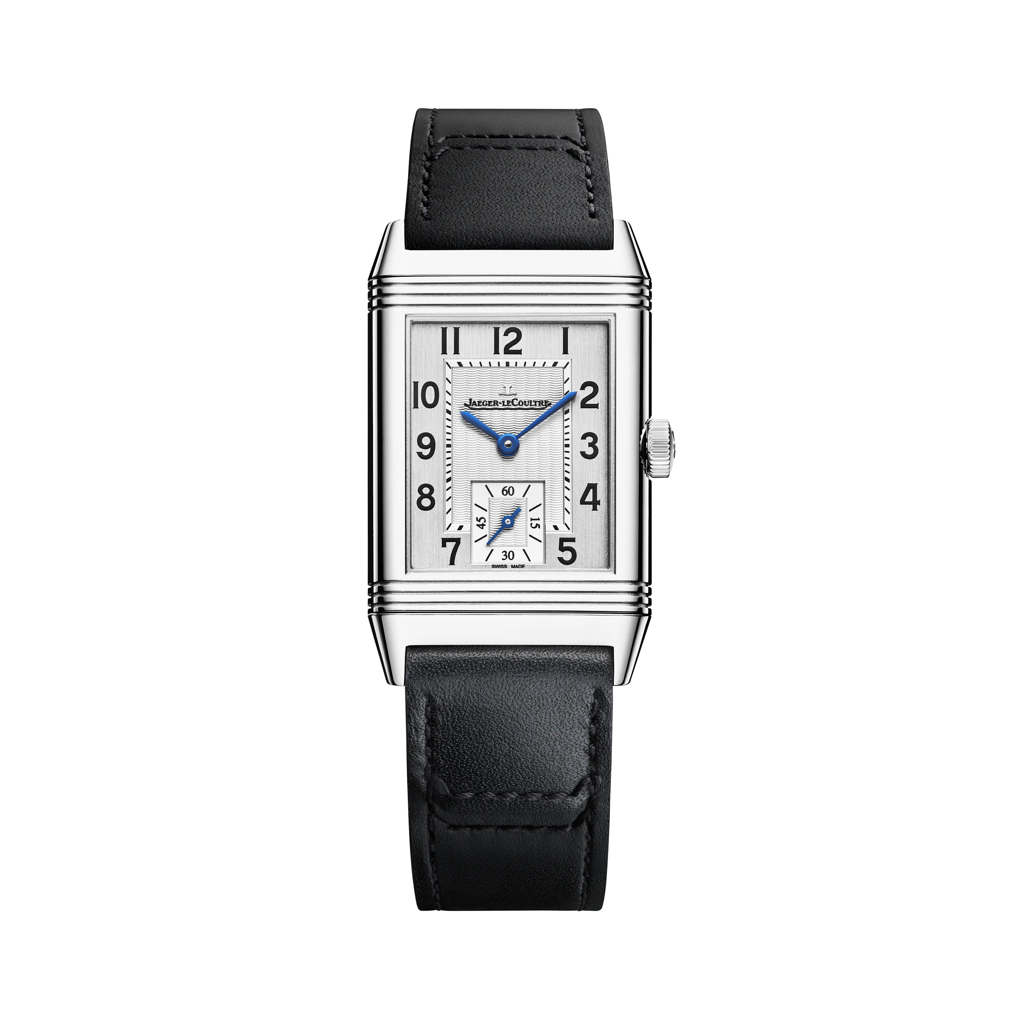 Jaeger-LeCoultre Reverso Classic Monoface Small Seconds Watch, 45.6mm Silver Dial, Q3858522