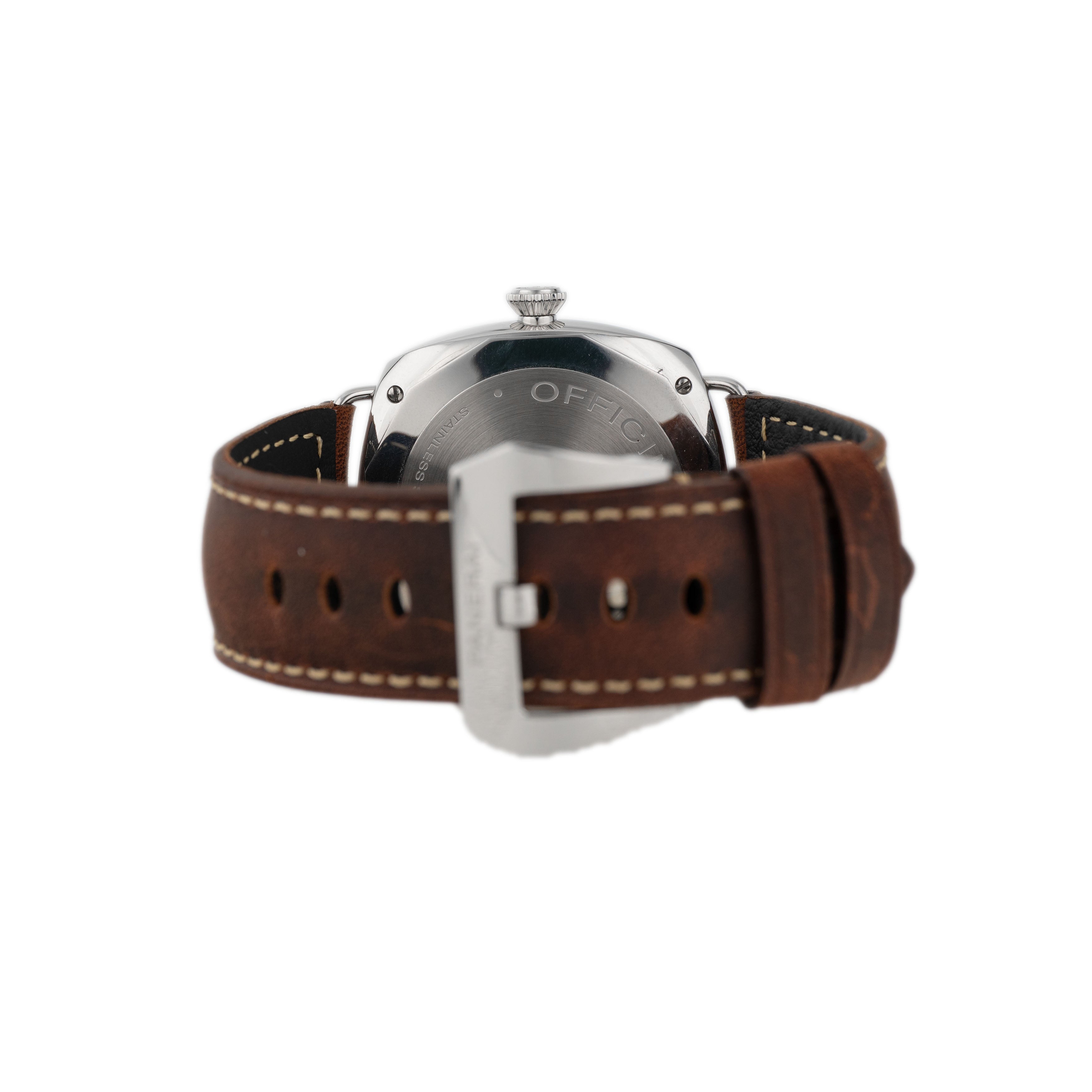 Panerai Radiomir Base Logo Stainless Steel Black Dial 45mm PAM00753 Full Set