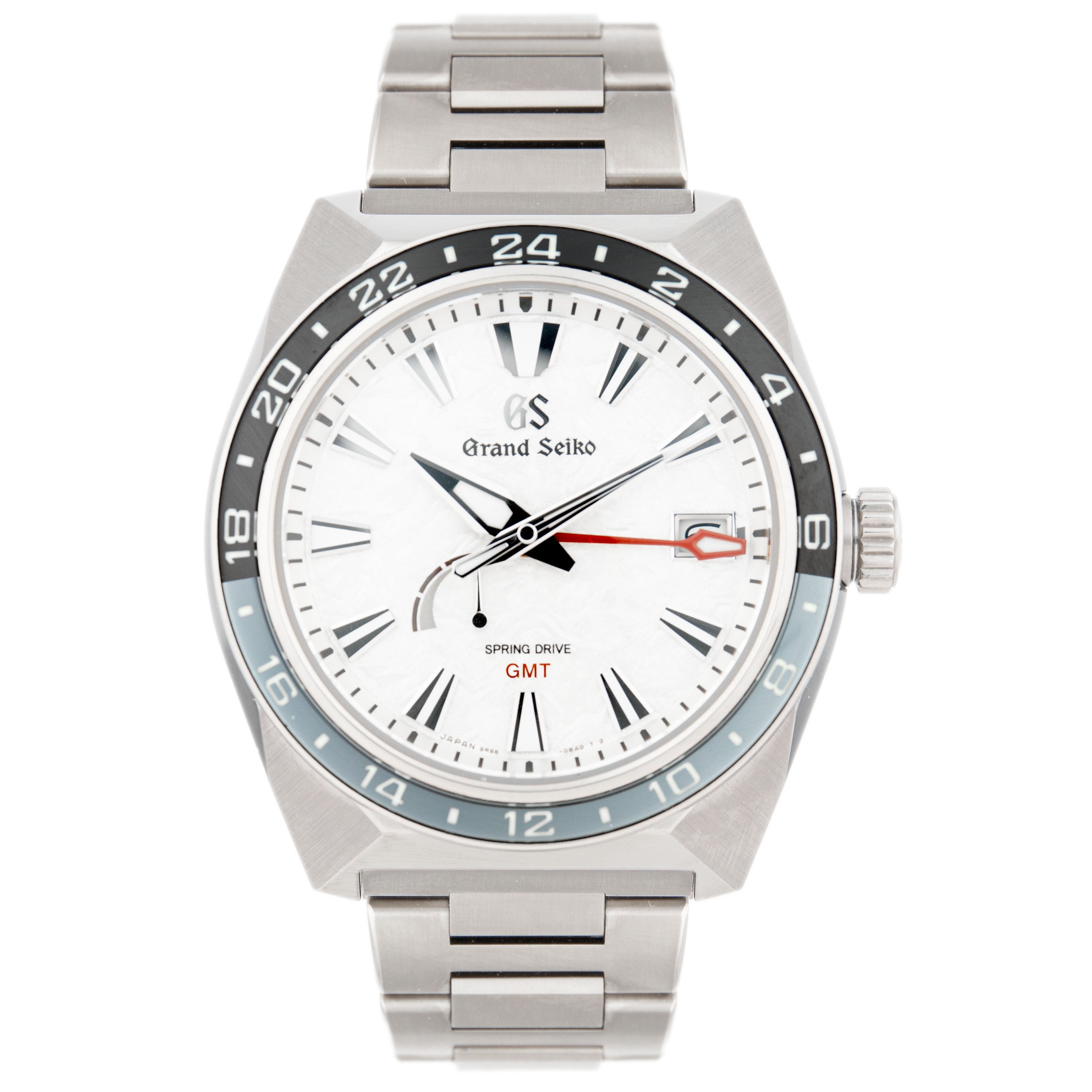 Grand Seiko Sport Collection Tokyo Lion Titanium Silver Dial 44.5mm SBGE307 Full Set