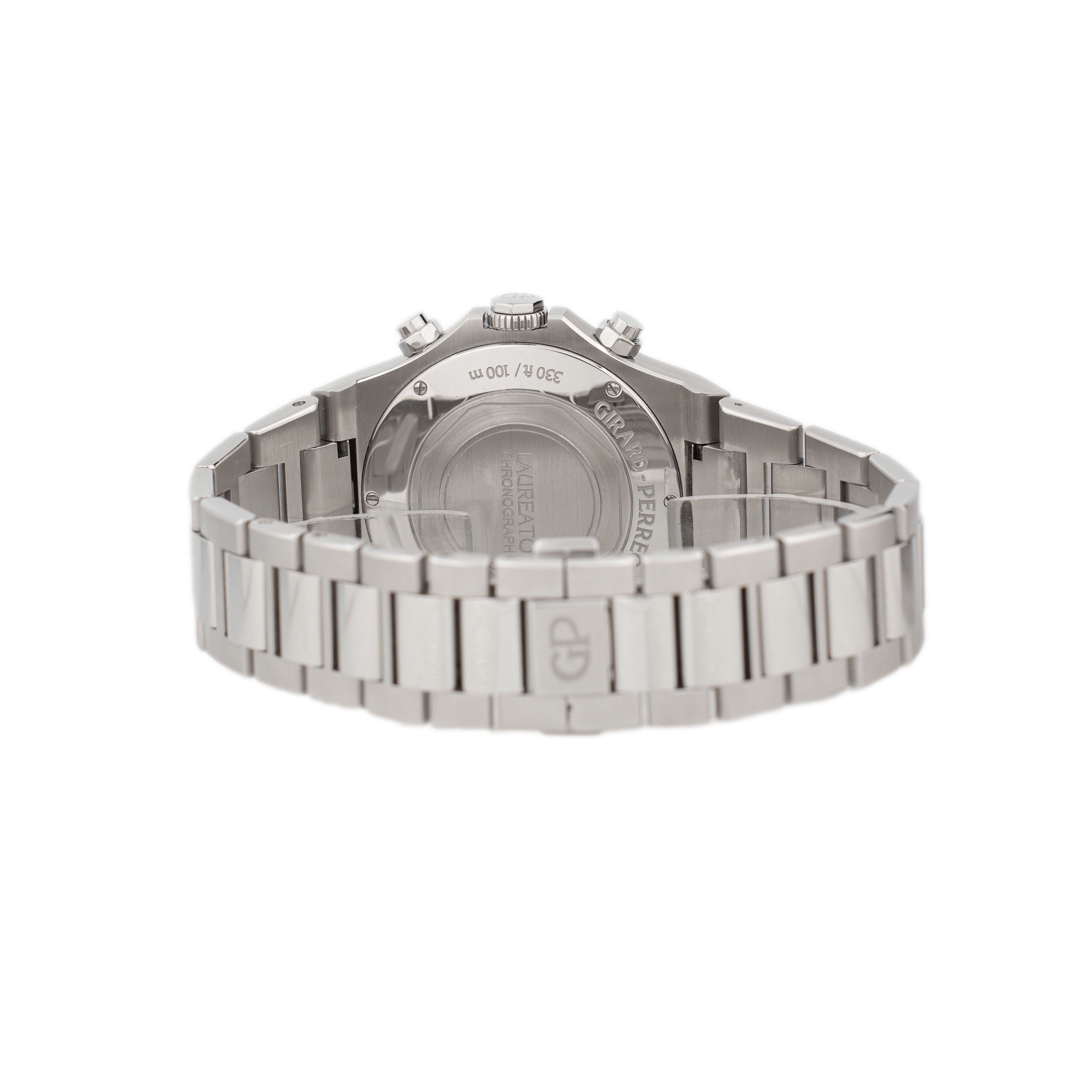 Girard-Perregaux Laureato Chronograph Stainless Steel Green Dial 42mm 81020-11-3254-1GM Full Set