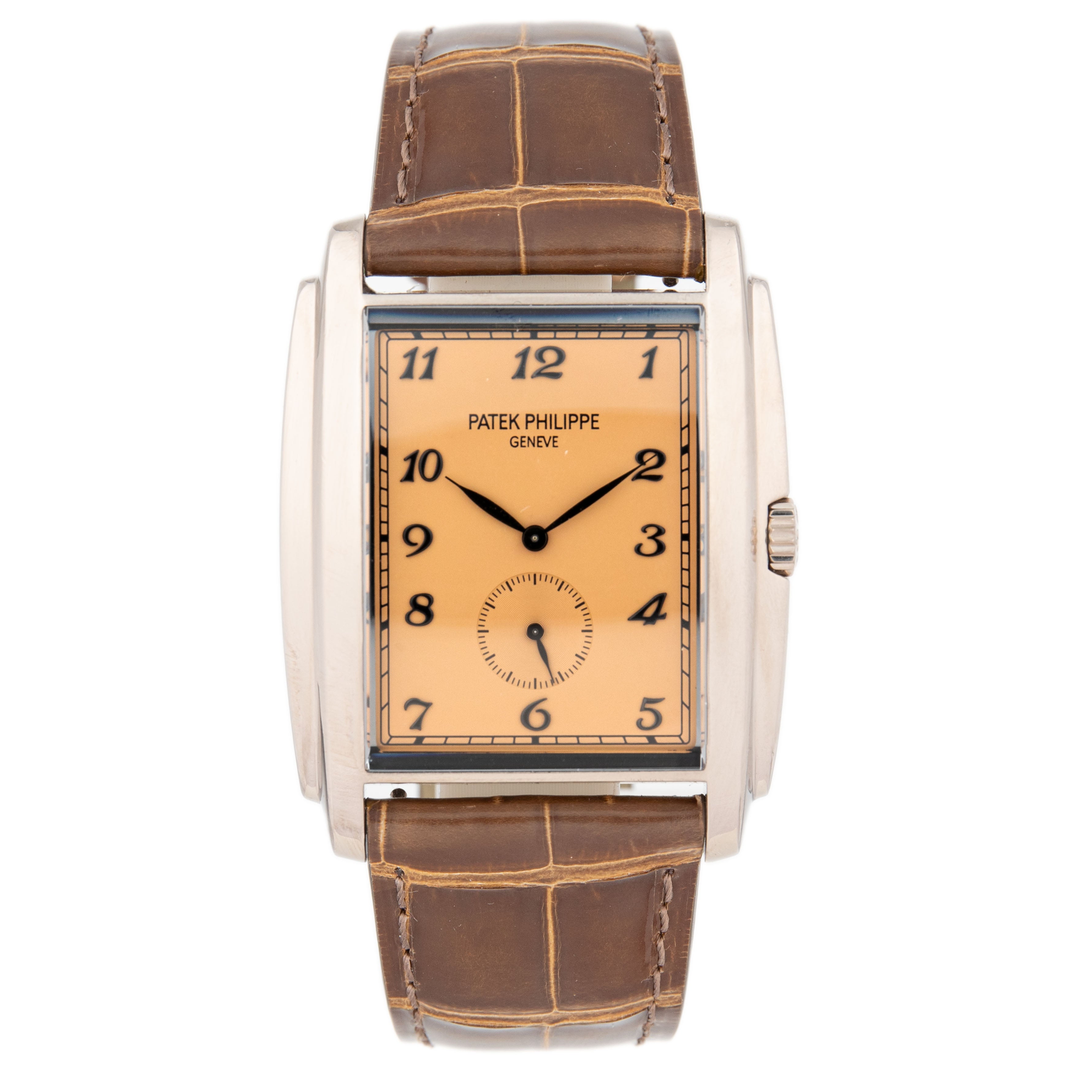 Patek Philippe Gondolo White Gold Salmon Dial 43x33mm 5124G-001