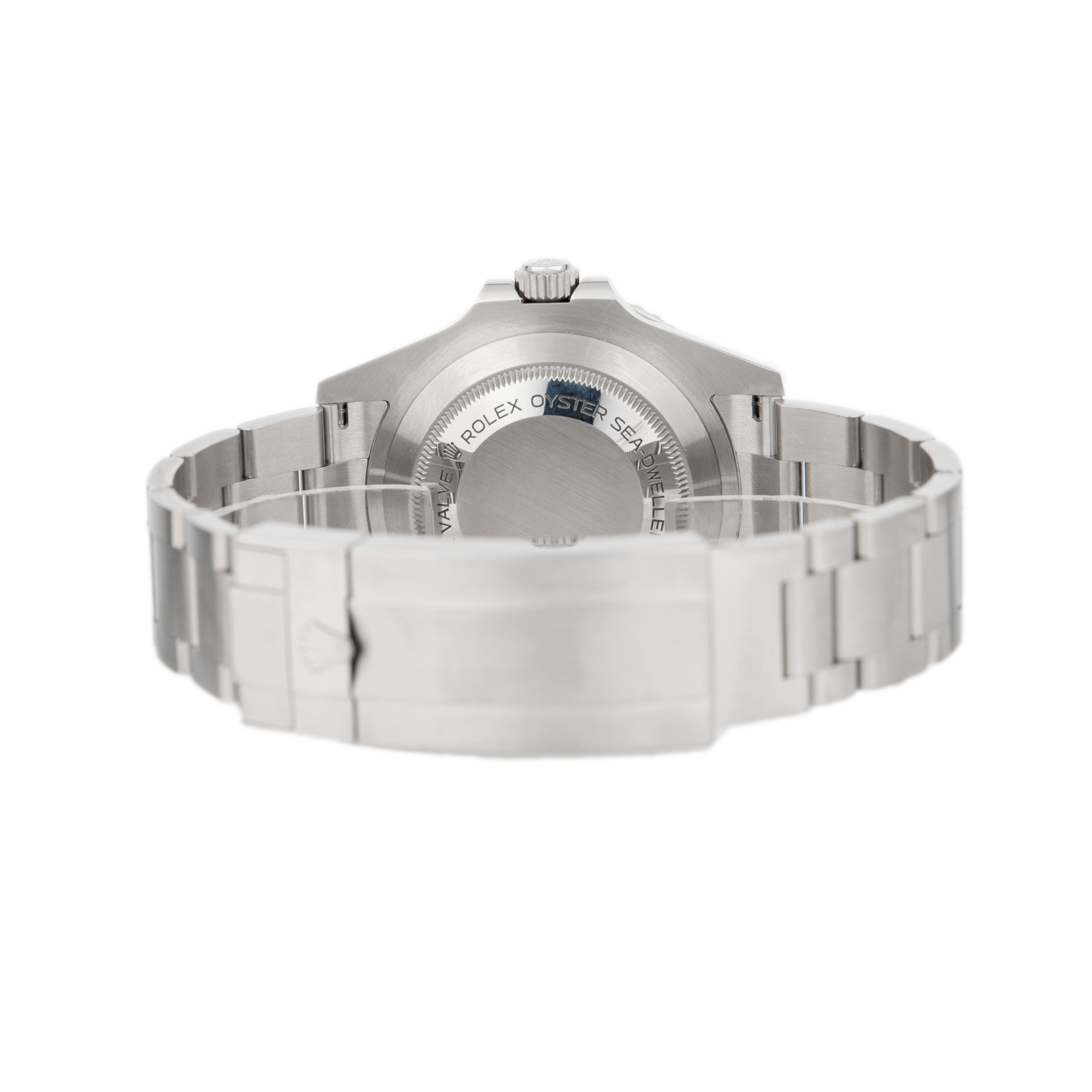 Rolex Sea-Dweller Stainless Steel Black Dial 43mm 126600 Full Set