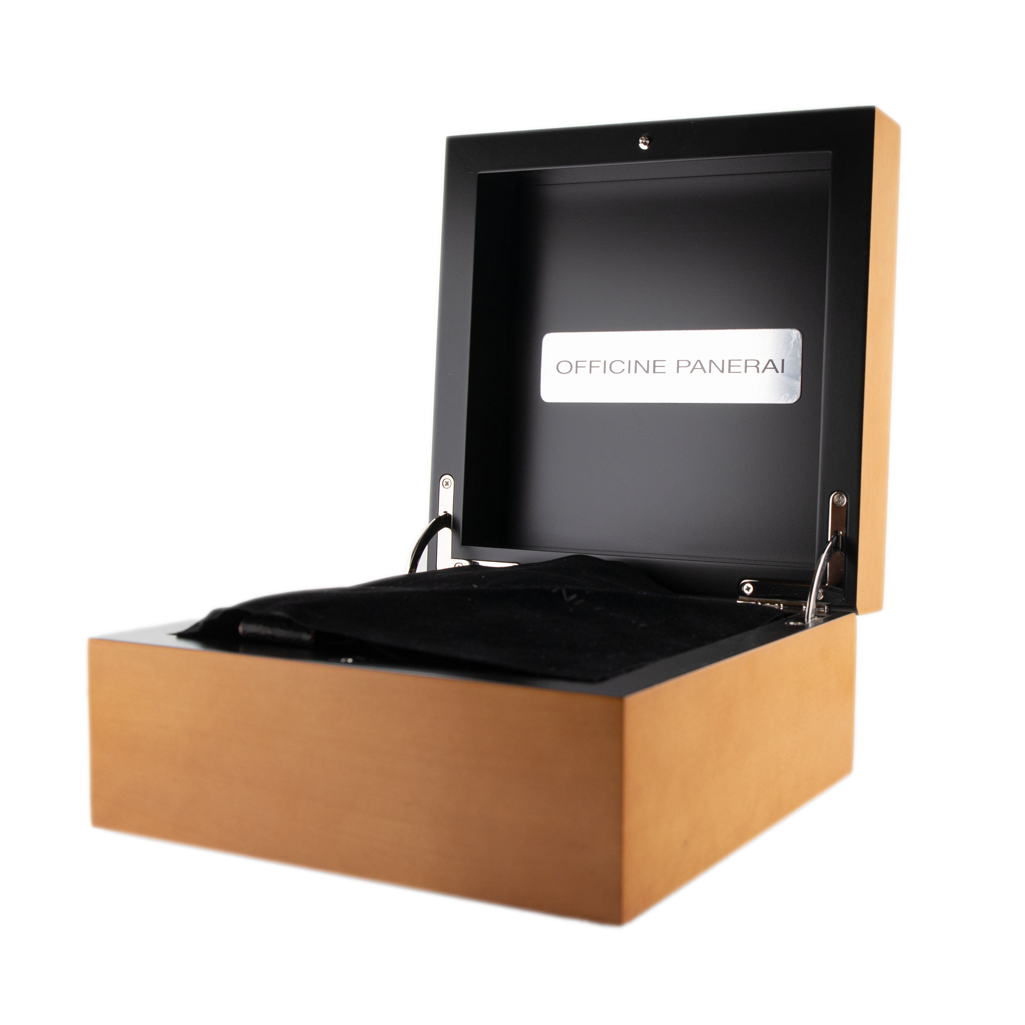 Panerai Luminor 1950 3 Days Chrono Flyback Regatta Titanium Black Dial 47mm Pam00526 Full Set