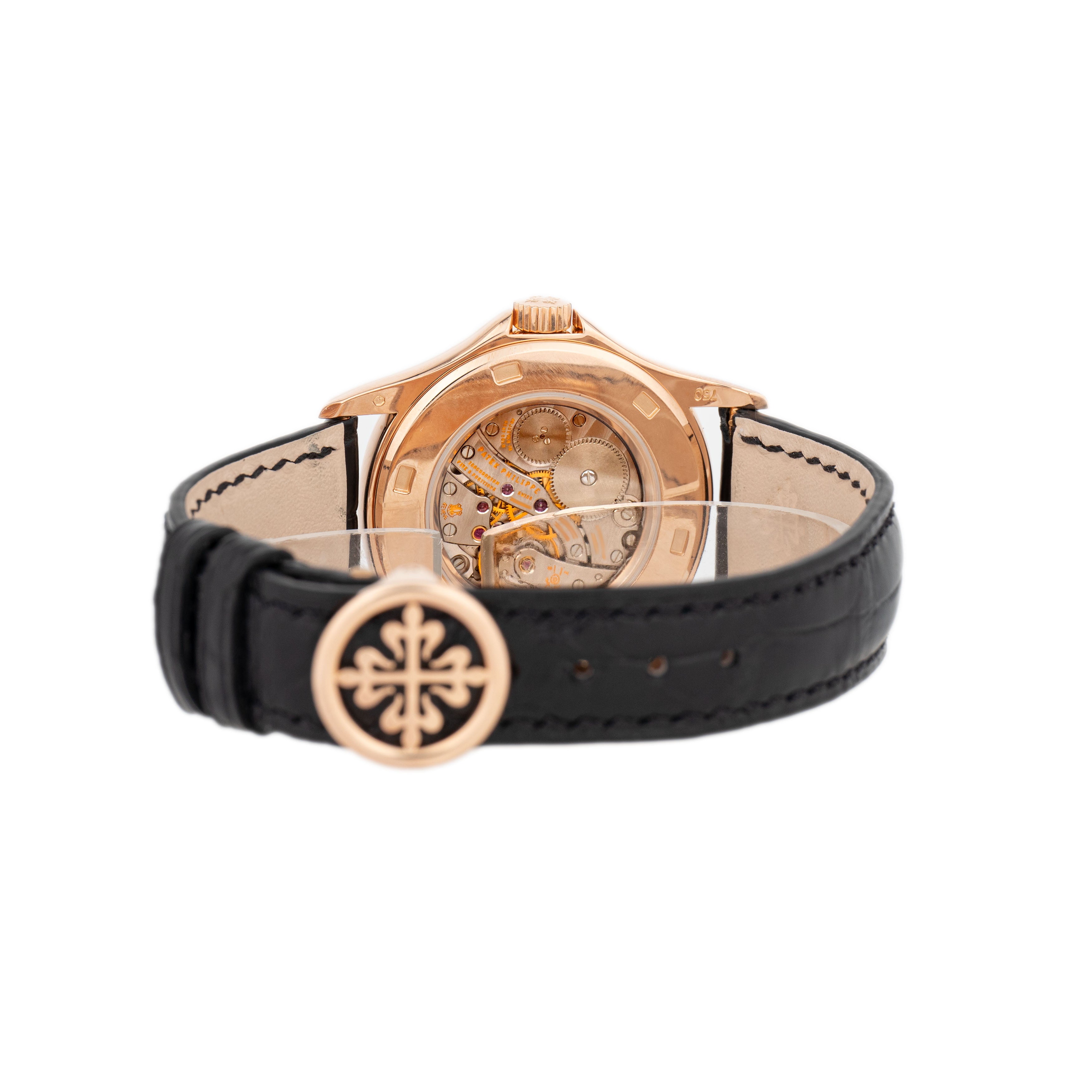 Patek Philippe Calatrava Travel Time Rose Gold Silver Dial 36mm 5134R-001