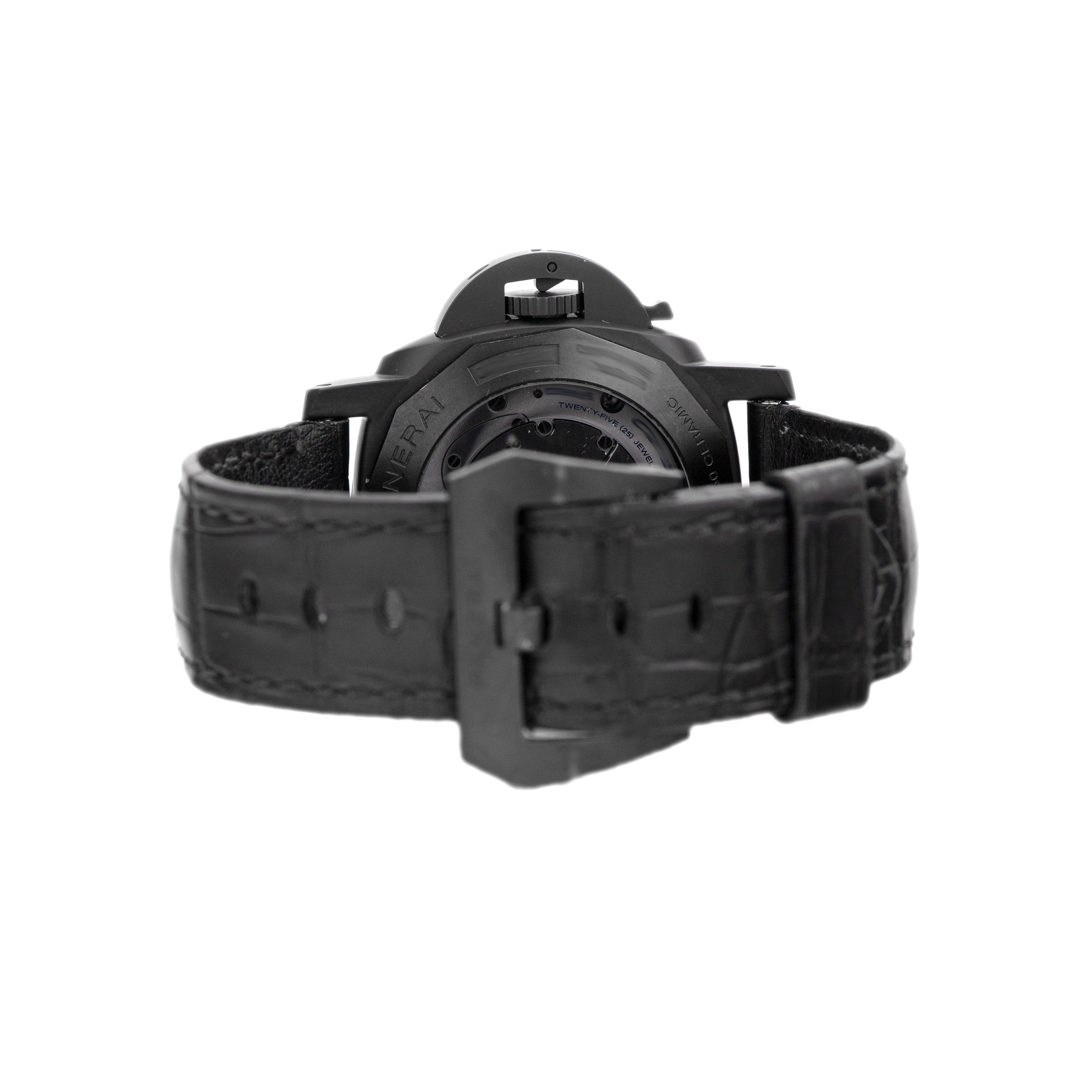 Panerai Luminor 1950 10 Days GMT Ceramic Black Dial 44mm Pam00335