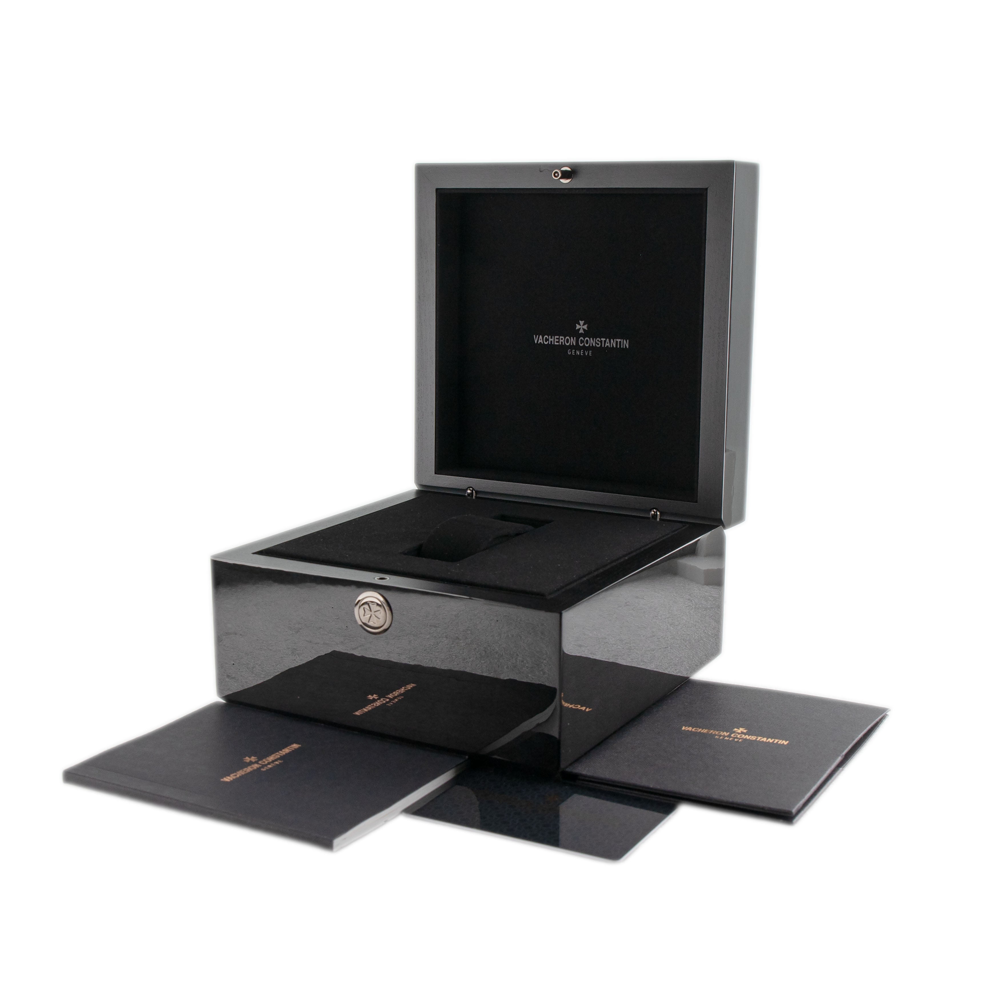 Vacheron Constantin Patrimony Manual Rose Gold Blue Dial 40mm 81180/000R-B518 Full Set