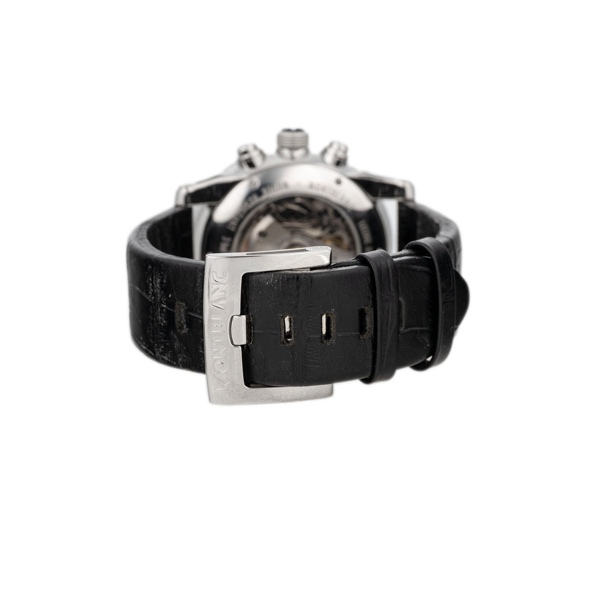 Montblanc Timewalker Stainless Steel Black Dial 43mm 7141