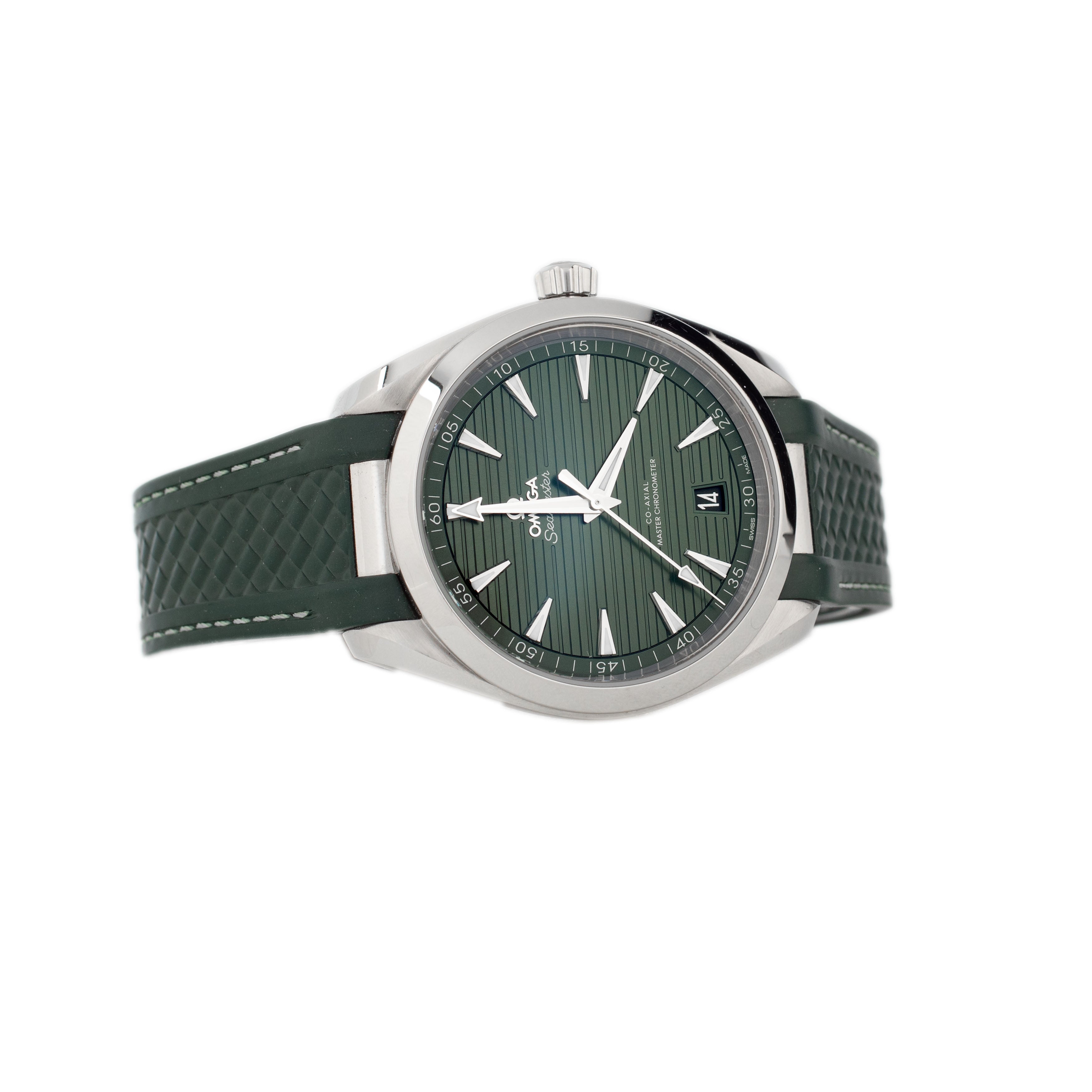 Omega Seamaster Aqua Terra 150M Stainless Steel Green Dial 41mm 220.10.41.21.10.001 Full Set
