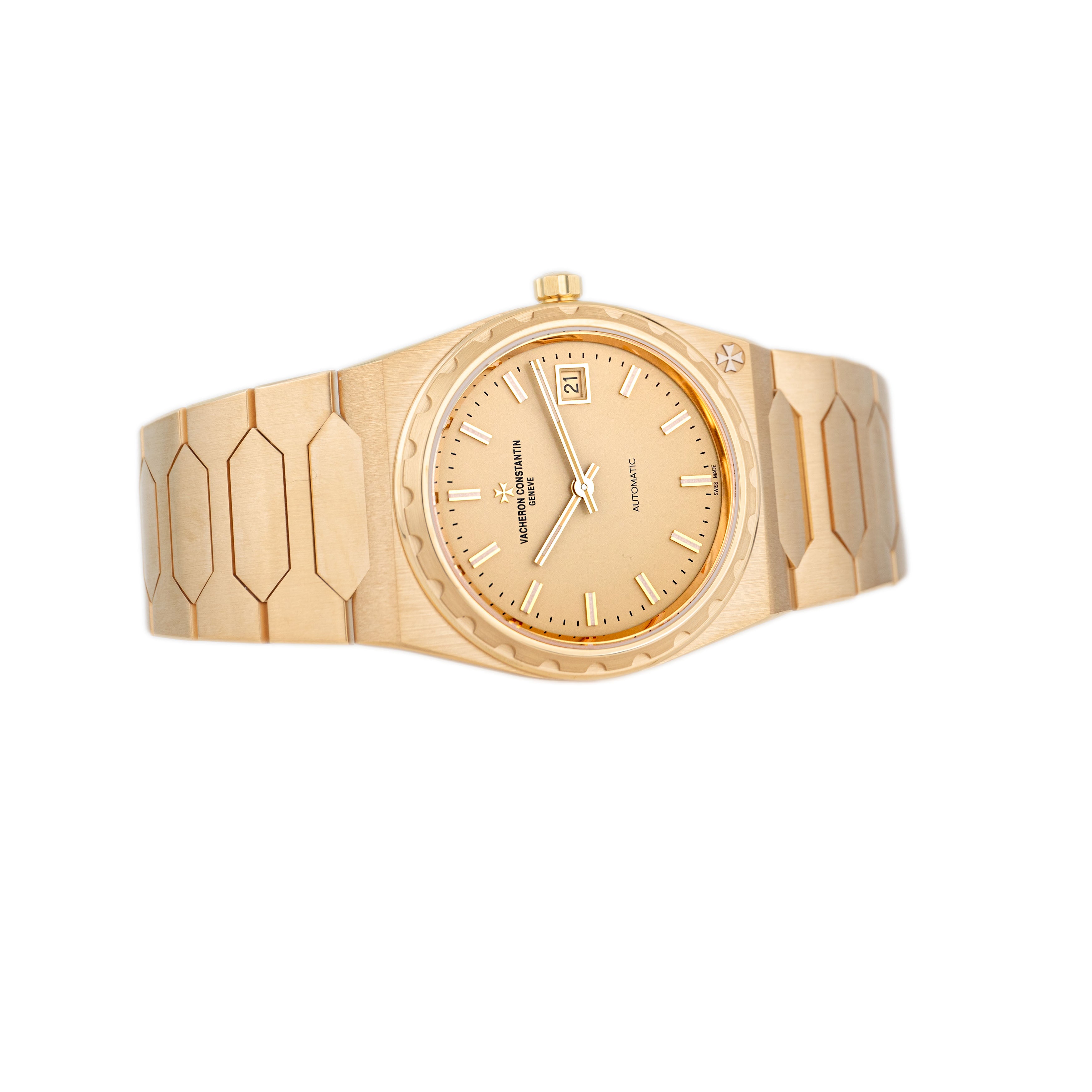 Vacheron Constantin Historiques 222 Yellow Gold Gold Dial 37mm 4200H/222J-B935 Full Set