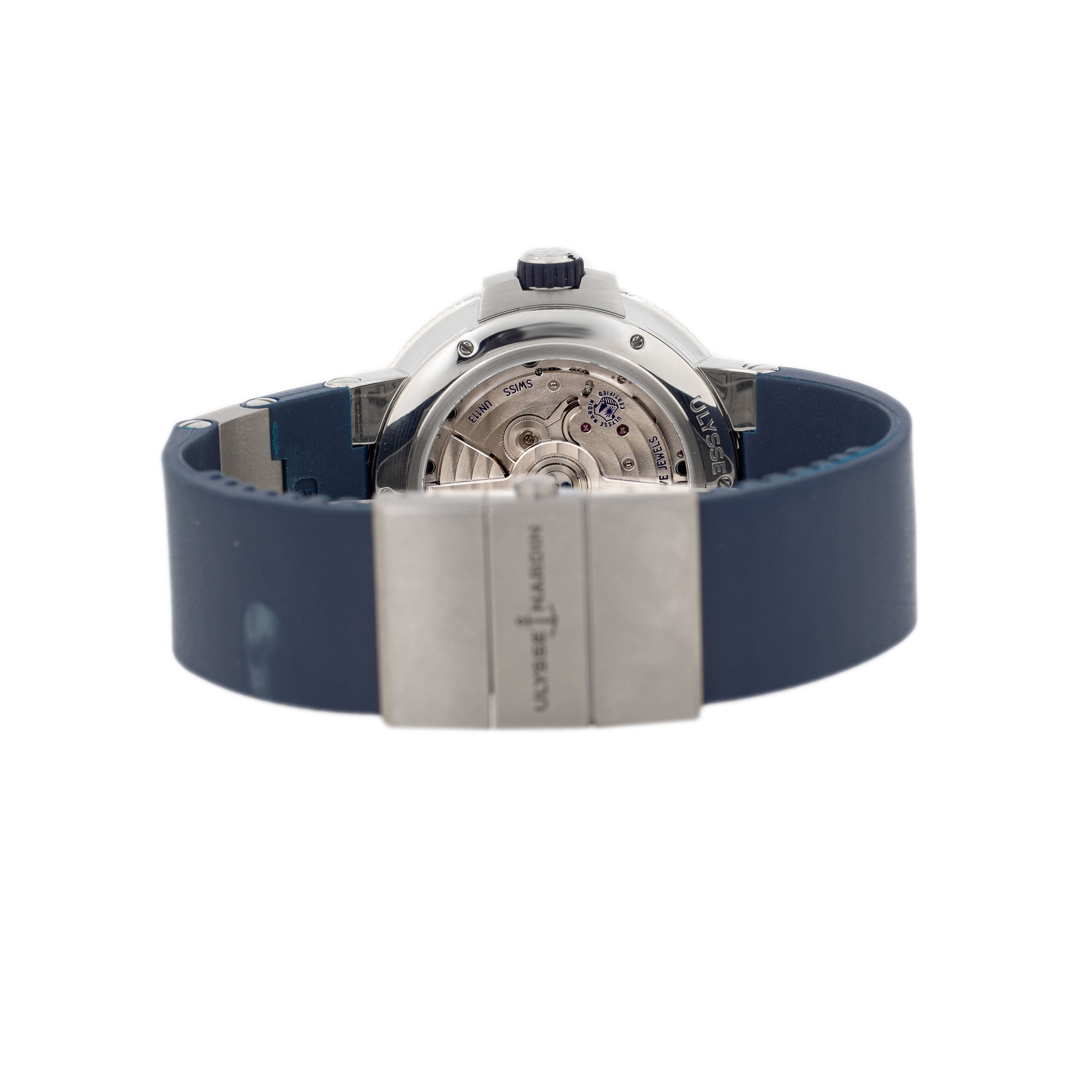 Ulysse Marine Marine Diver Annual Calendar Stainless Steel Blue Dial 43mm 1133-210/E3