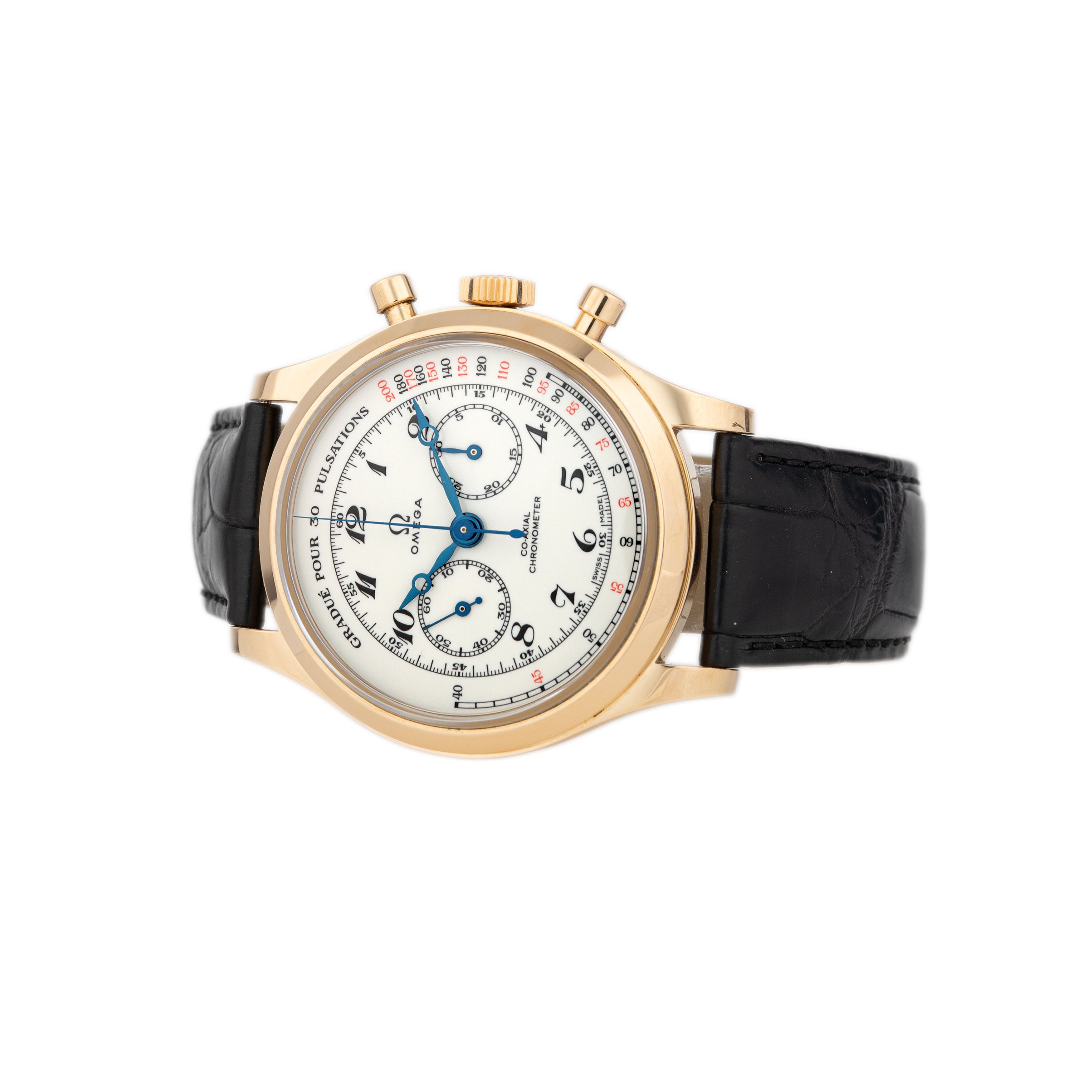 Omega Museum Specialities Yellow Gold White Dial 39mm 516.53.39.50.09.001 Full Set