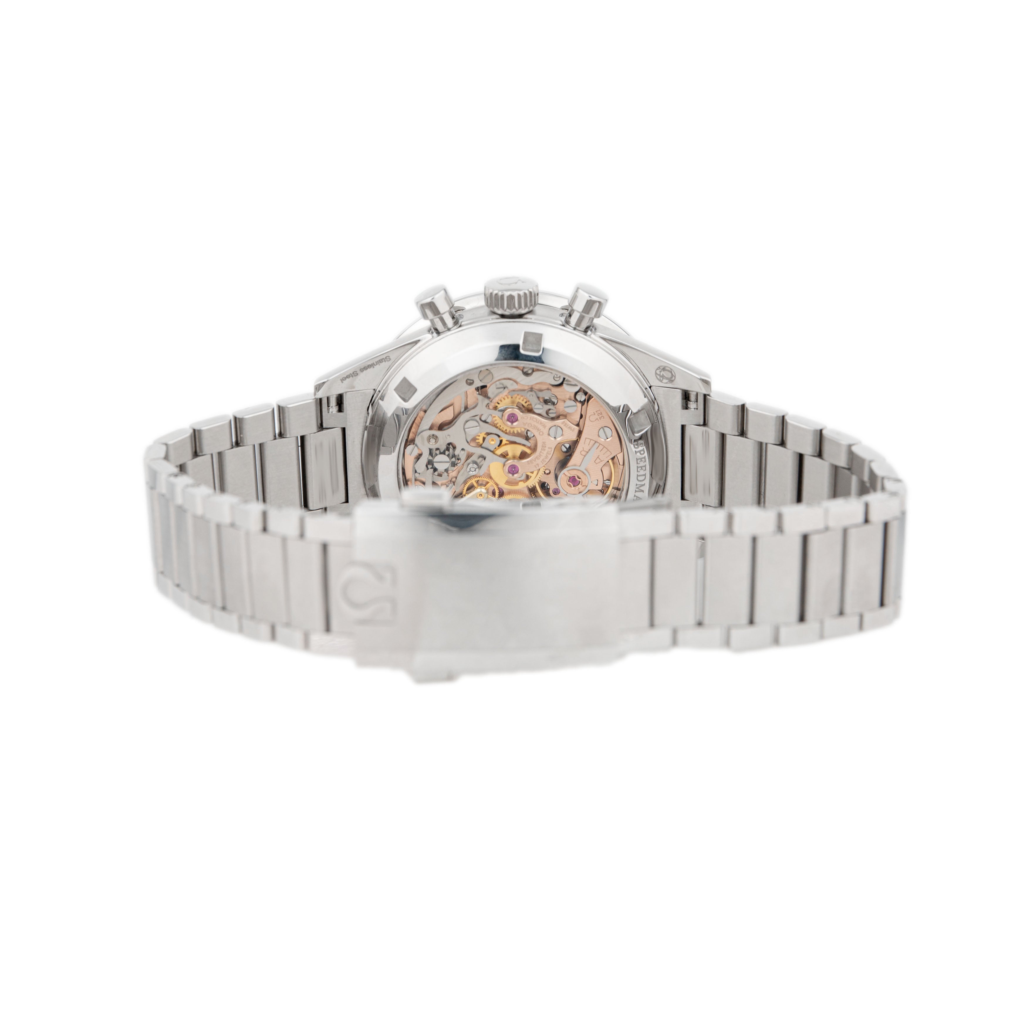 Omega Speedmaster 321 Ed White Steel Black Dial 39.7mm 311.30.40.30.01.001 Full Set