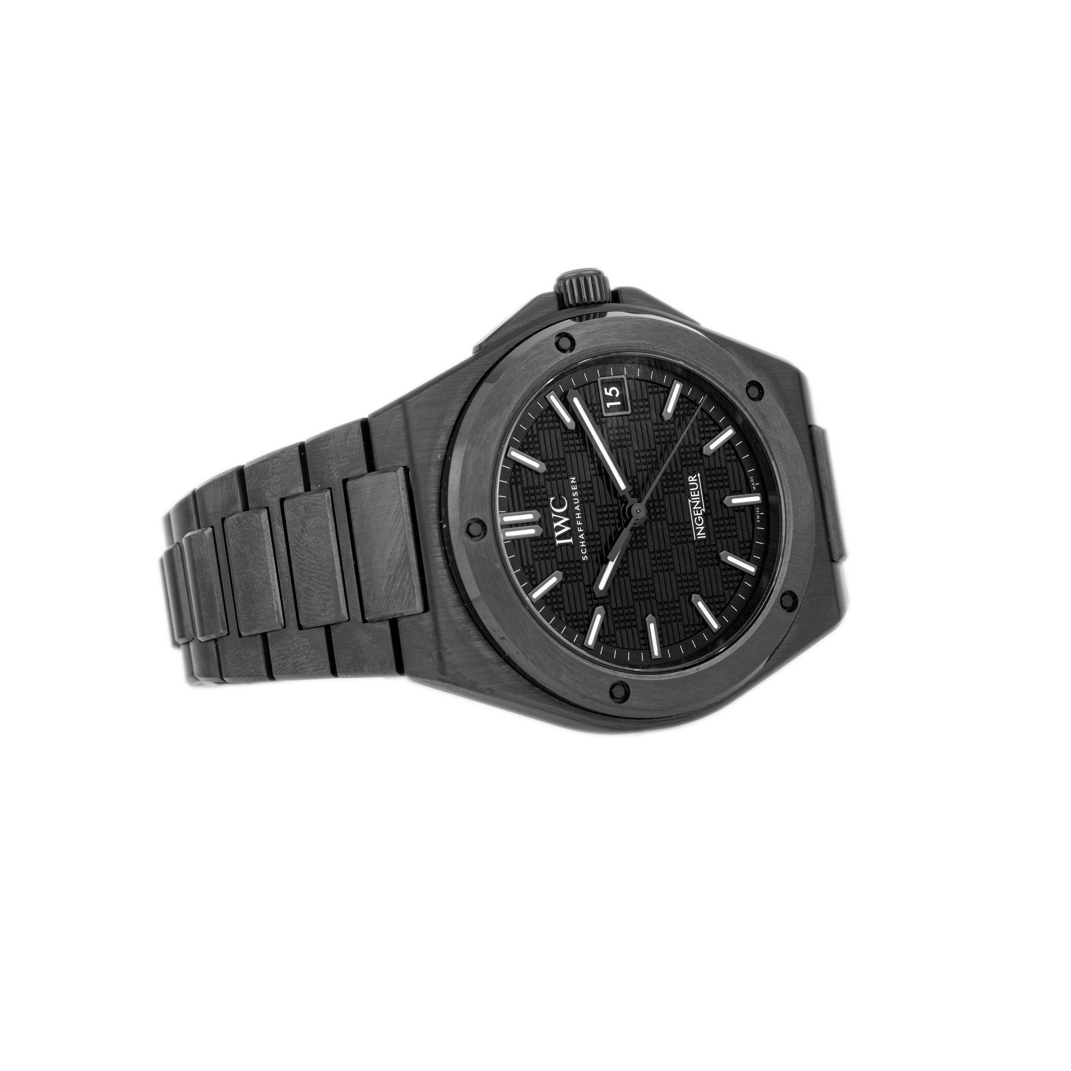 IWC Ingenieur Ceramic Black Dial 42mm IW338903 Full Set