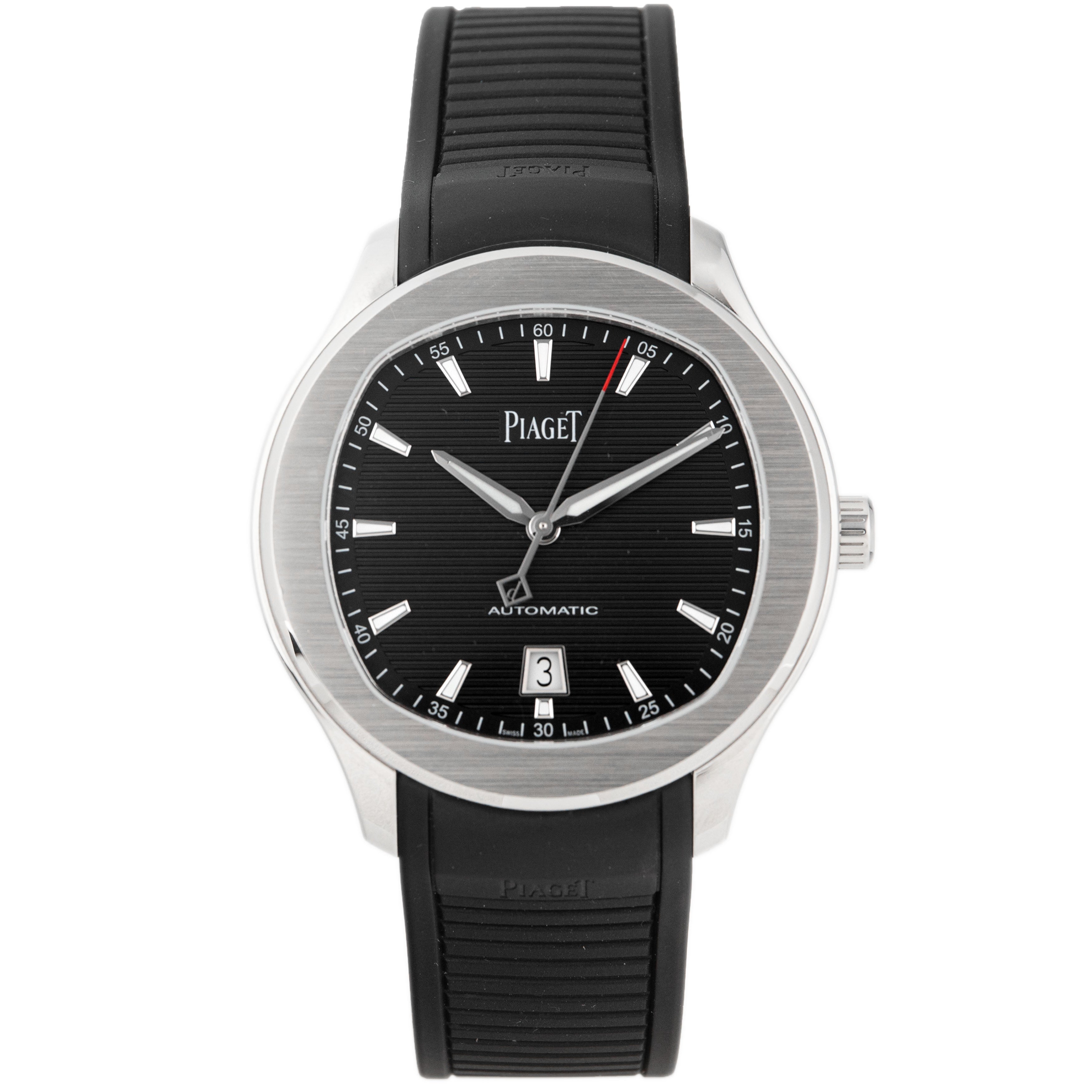 Piaget Polo Date Stainless Steel Black Dial 42mm G0A47014 Full Set