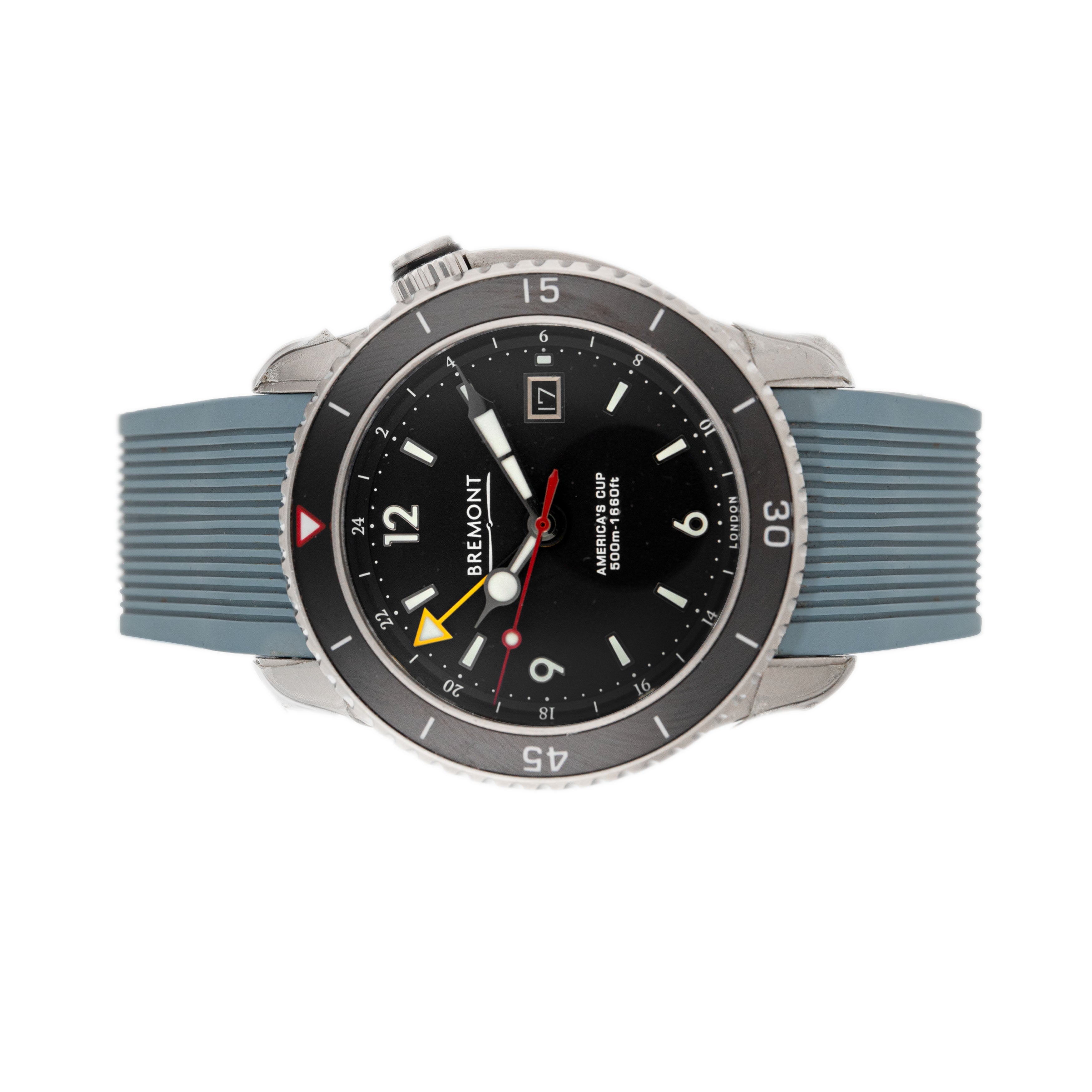Bremont Oracle II Americas Cup GMT Titanium Black Dial 43mm AC-TI-GMT Full Set