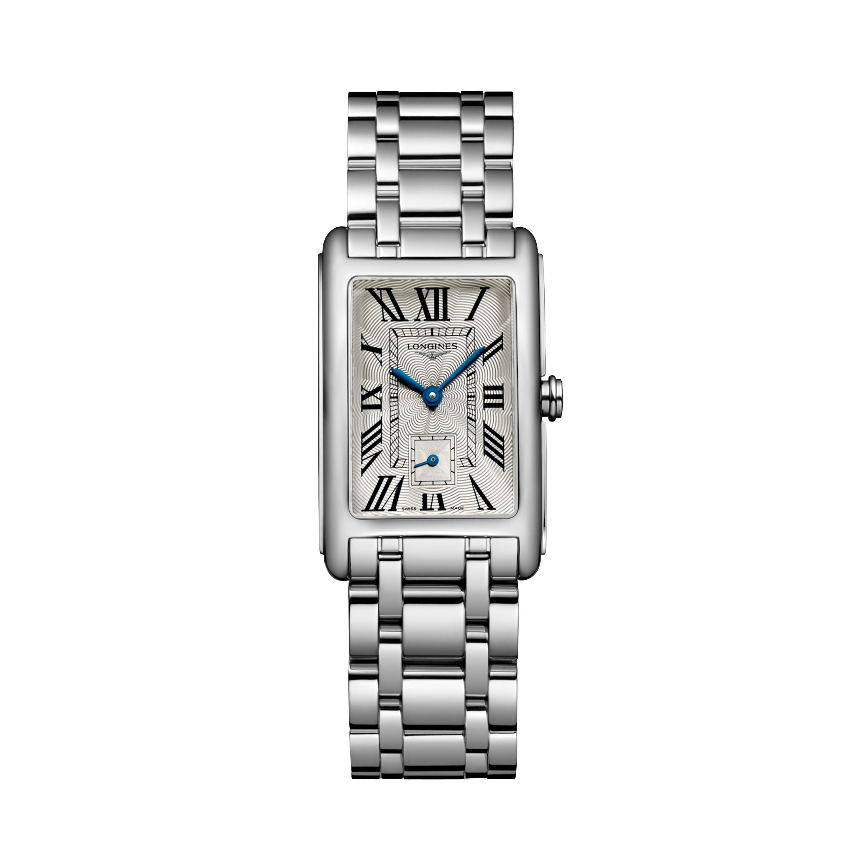 Longines Dolcevita Quartz Watch, 37x23mm Silver Dial, L5.512.4.71.6