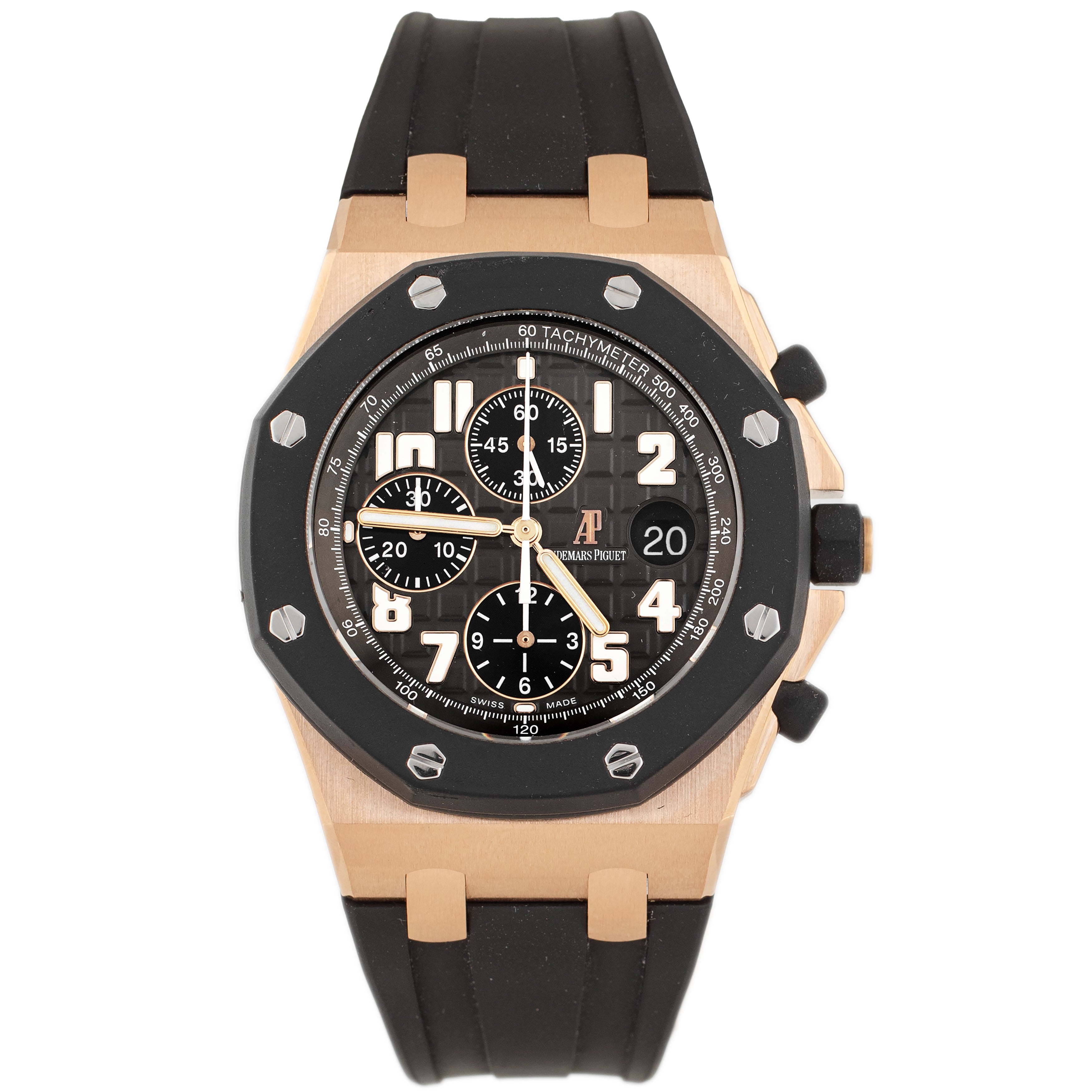 Audemars Piguet Royal Oak Offshore Rose Gold Black Dial 42mm 25940OK.OO.D002CA.02