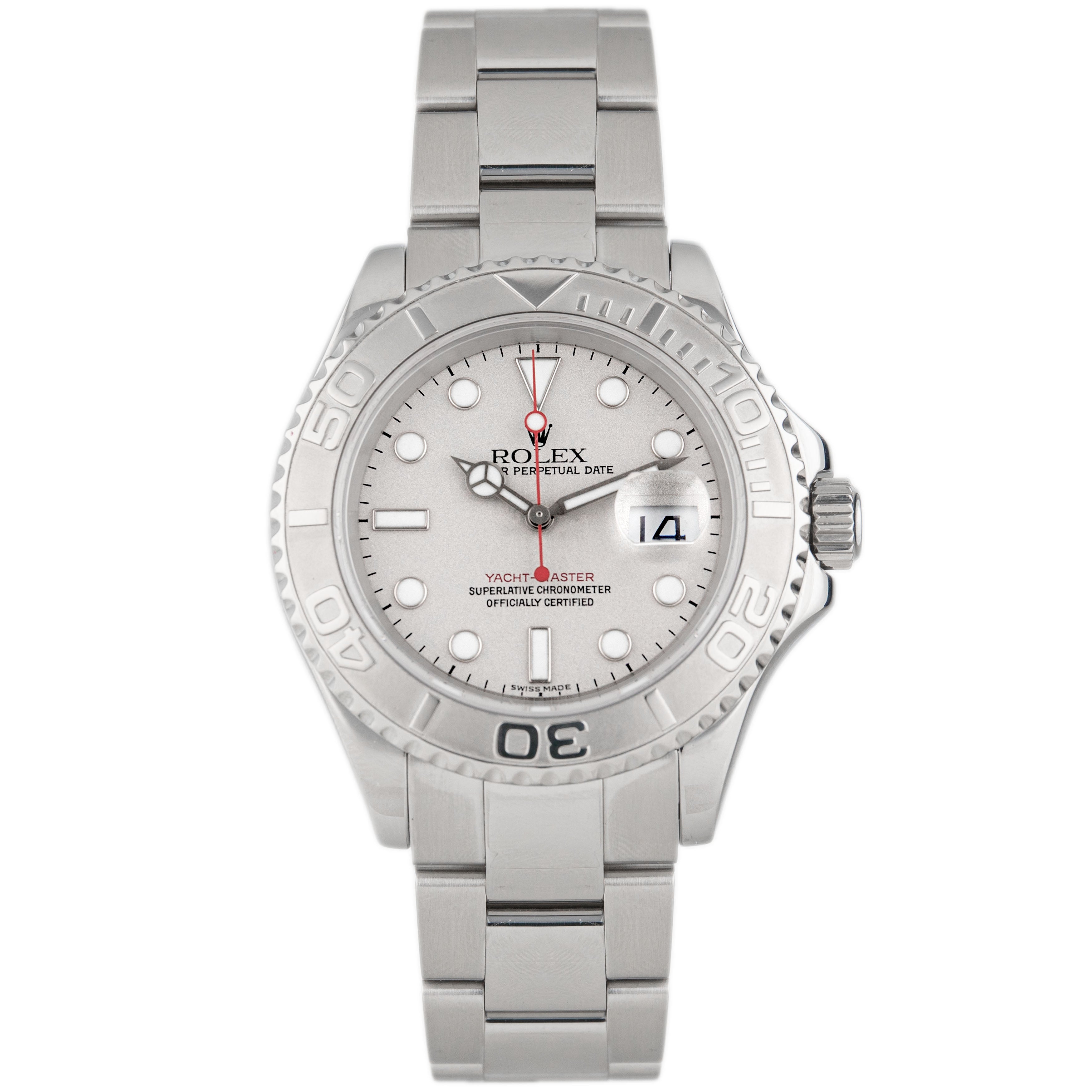 Rolex Yacht-Master 40 Stainless Steel Gray Dial 40mm 16622