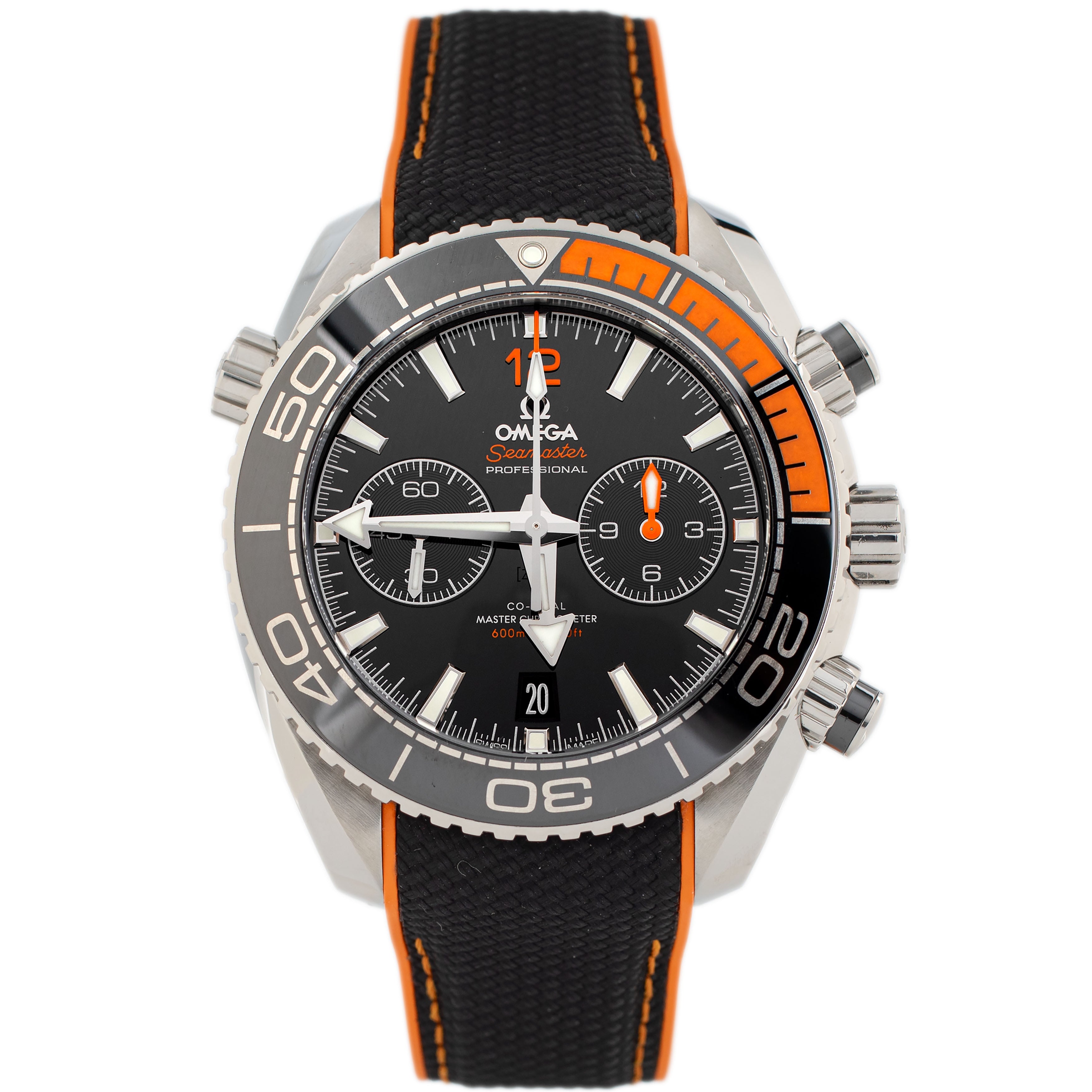 Omega Seamaster Planet Ocean 600M Stainless Steel Black Dial 45.5mm 215.32.46.51.01.001 Full Set