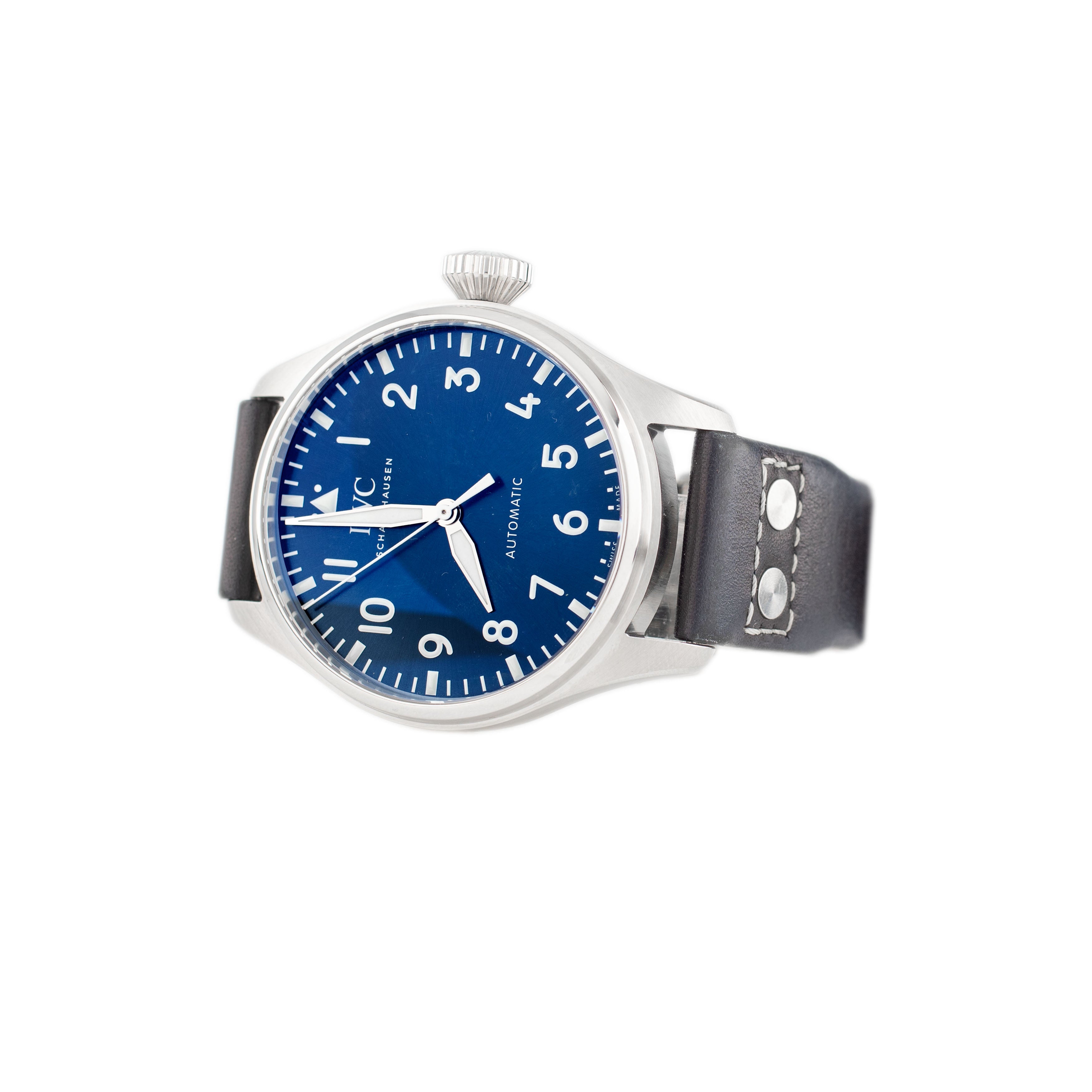 IWC Big Pilot's Watch Stainless Steel Blue Dial 43mm IW329303 Full Set